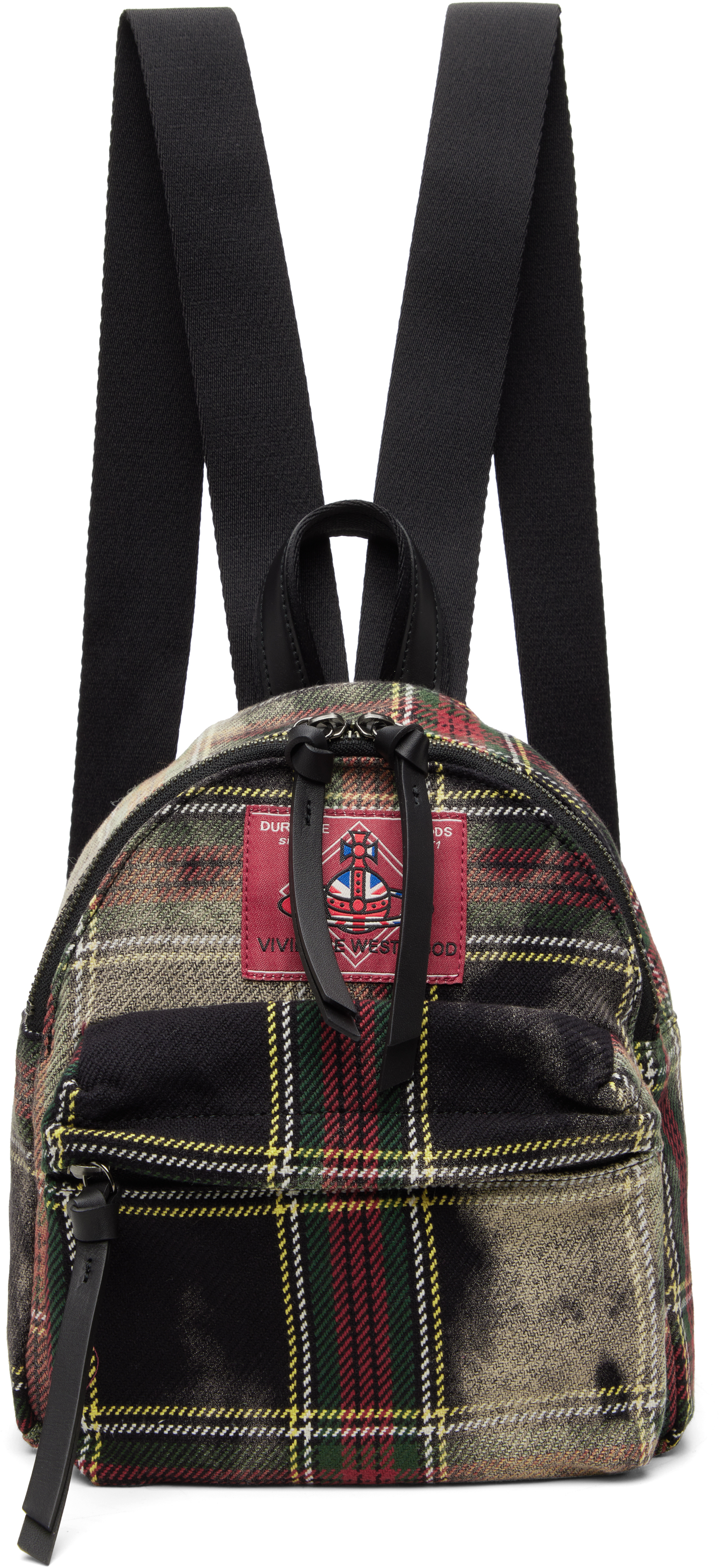 Vivienne Westwood Multicolor George Small Backpack In Brown