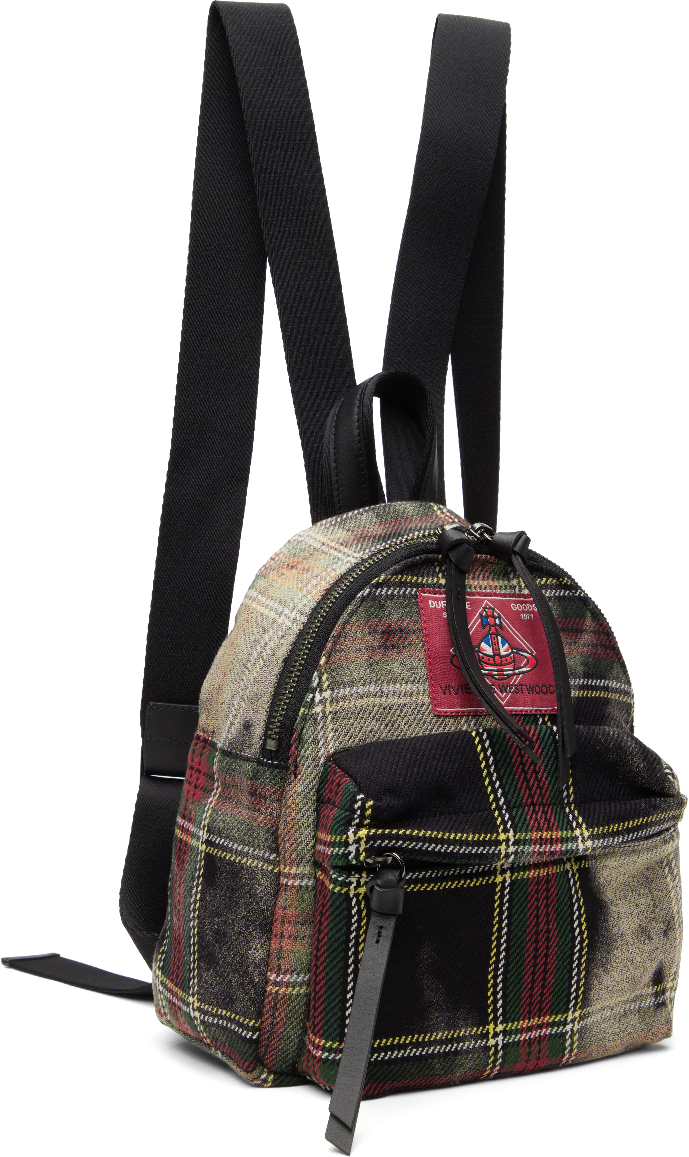 Vivienne Westwood Multicolor George Small Backpack In Brown