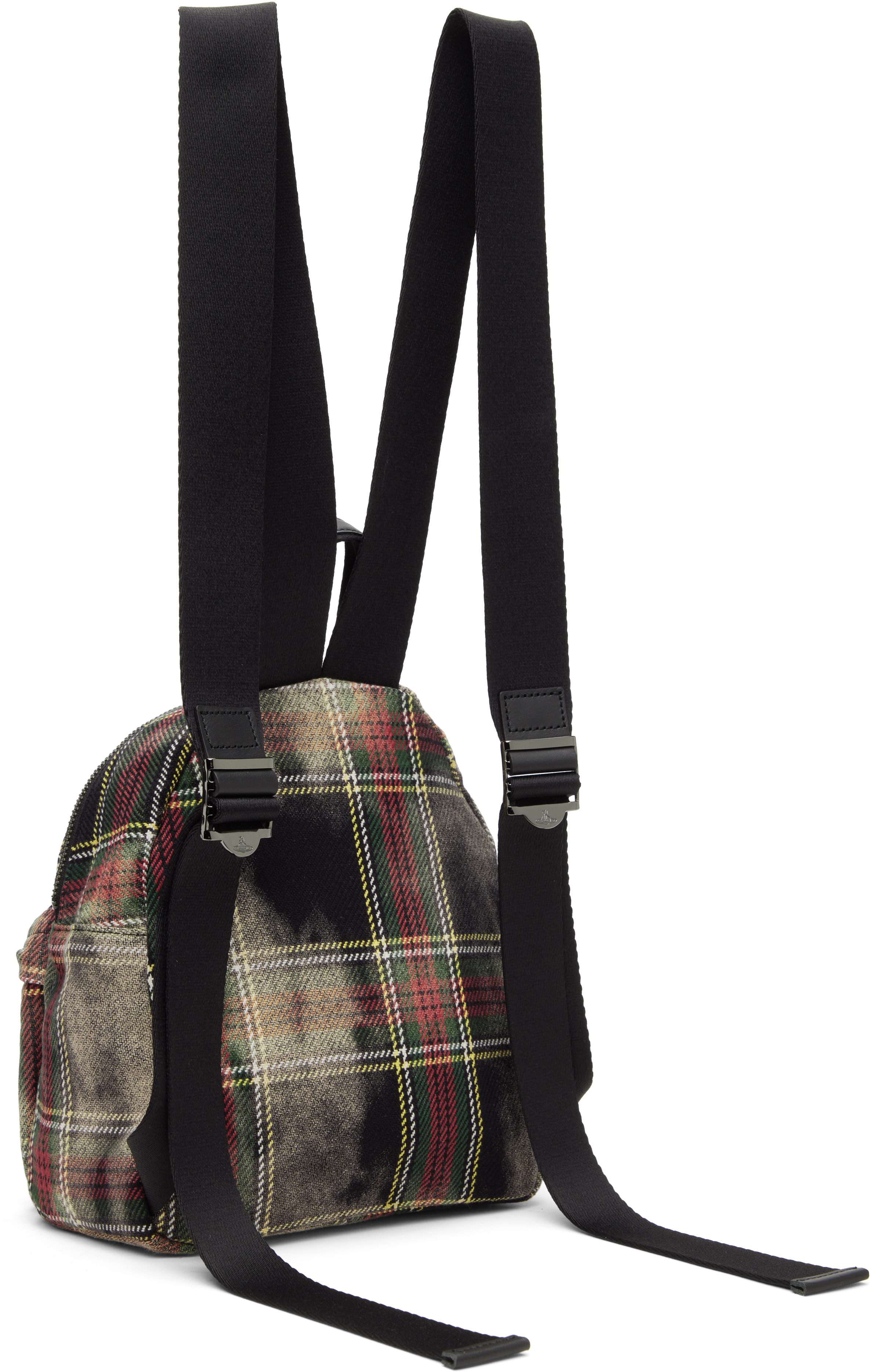 Vivienne Westwood Multicolor George Small Backpack In Brown