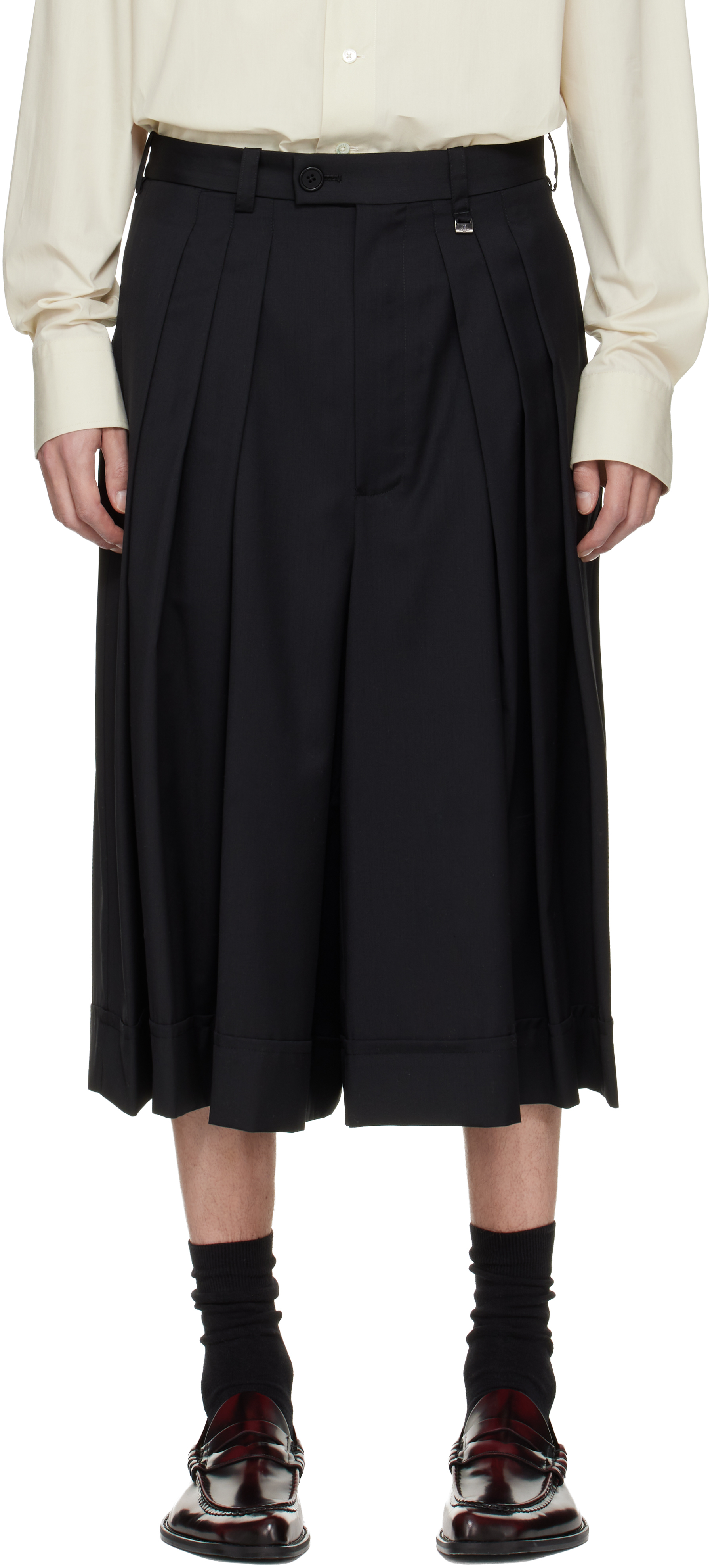 Vivienne Westwood Black Culottes Trousers