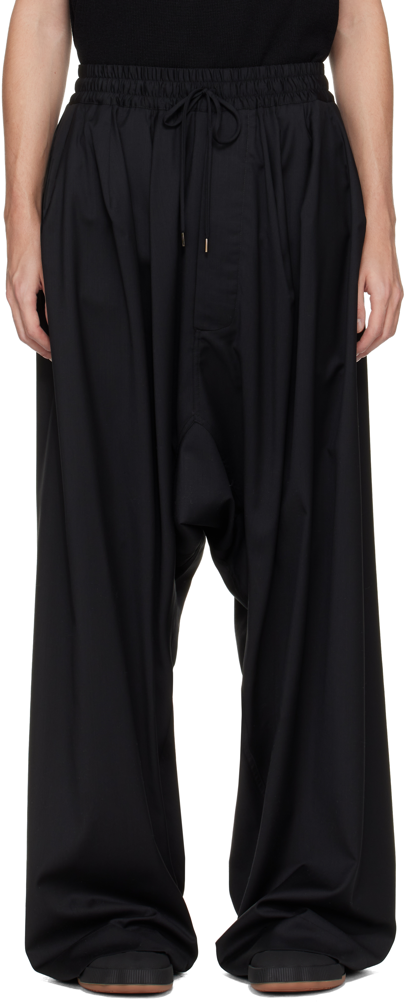 Vivienne Westwood Black Balloon Trousers In Black