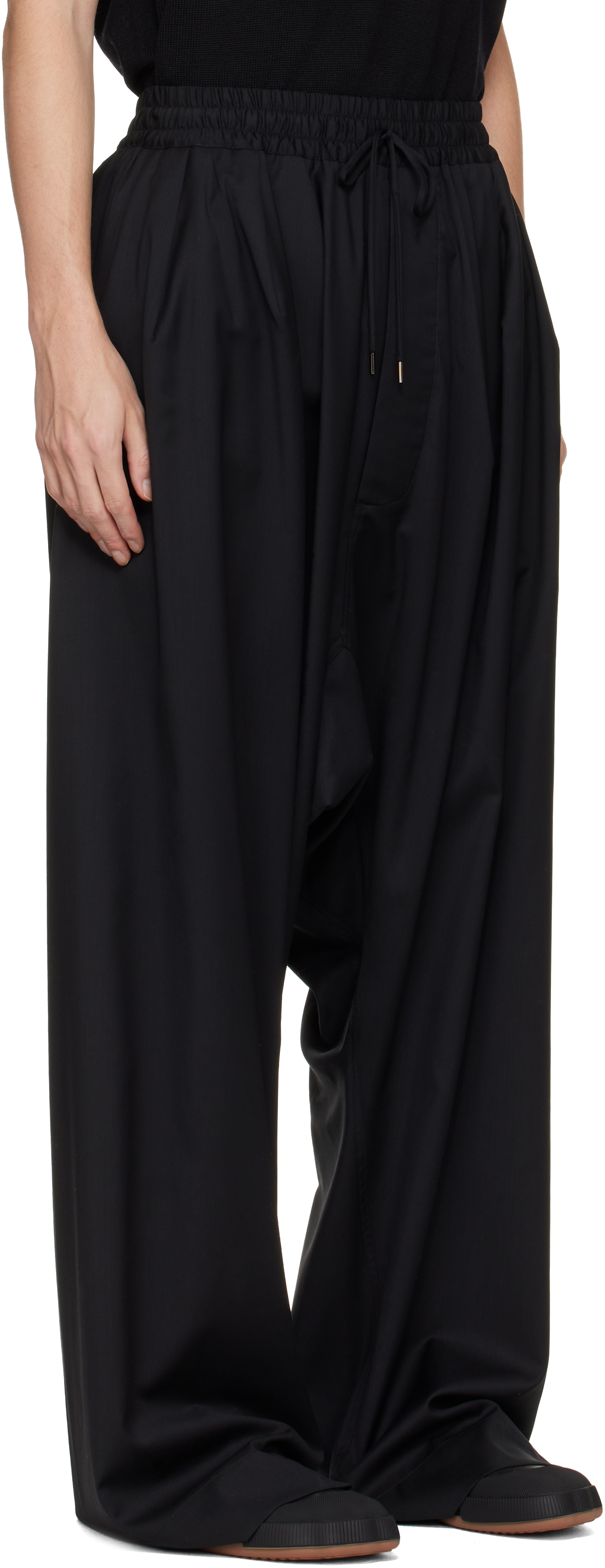Vivienne Westwood Black Balloon Trousers In Black