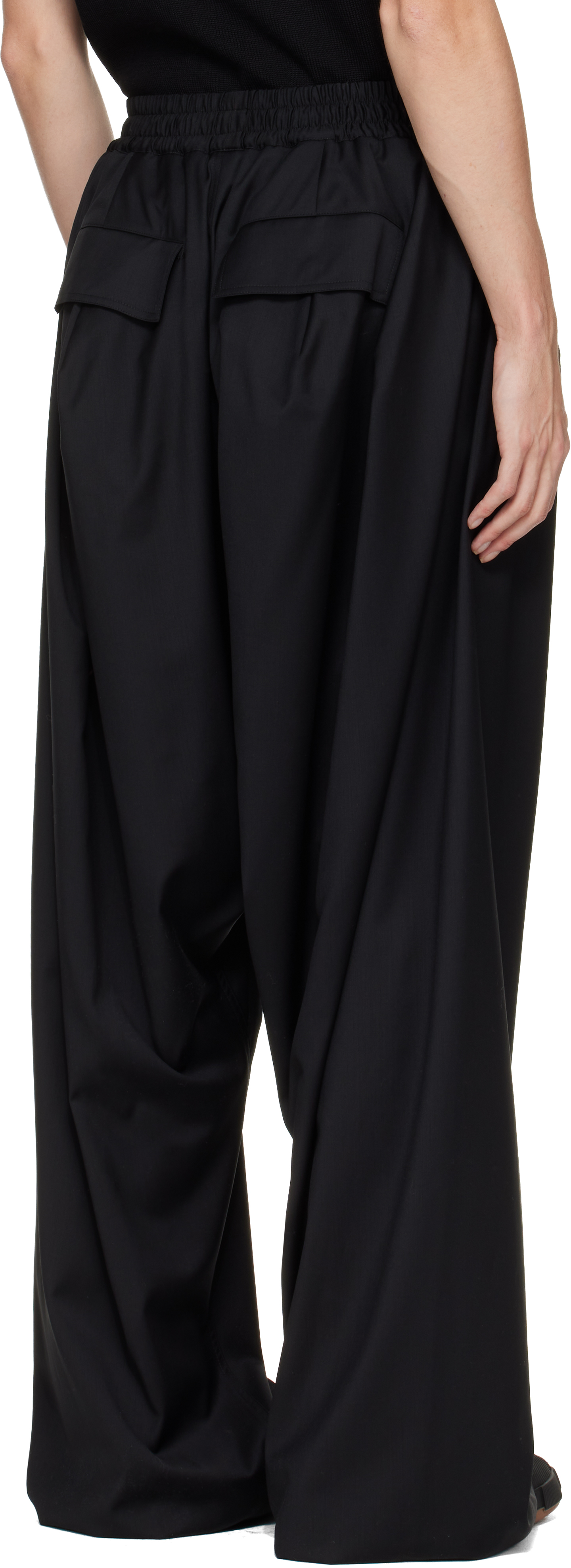 Vivienne Westwood Black Balloon Trousers In Black