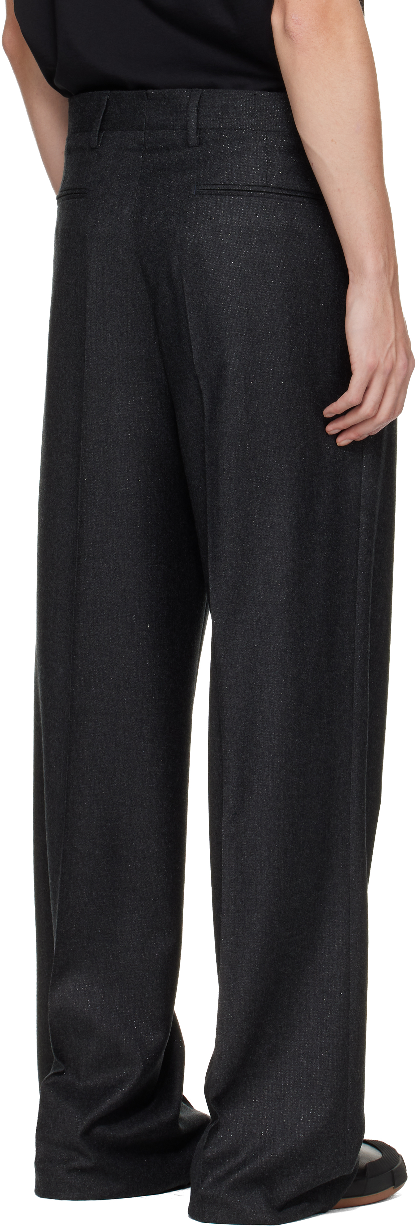 Vivienne Westwood Rafael Trousers Brown In Black