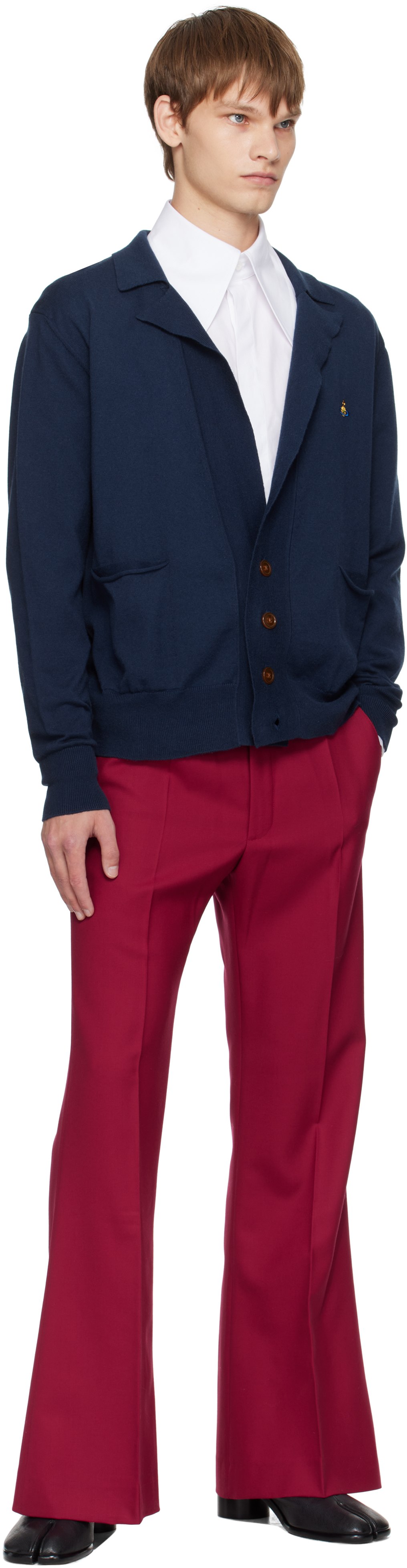 Vivienne Westwood Samuel Cardigan Knitwear Blue In Blue