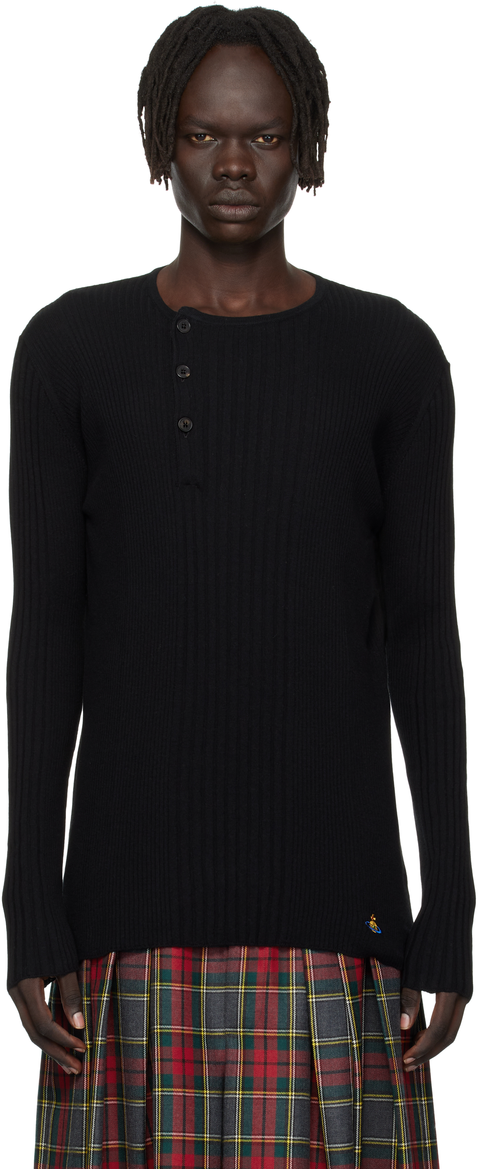 Vivienne Westwood Black Sweater With Cashmere Blend In Black