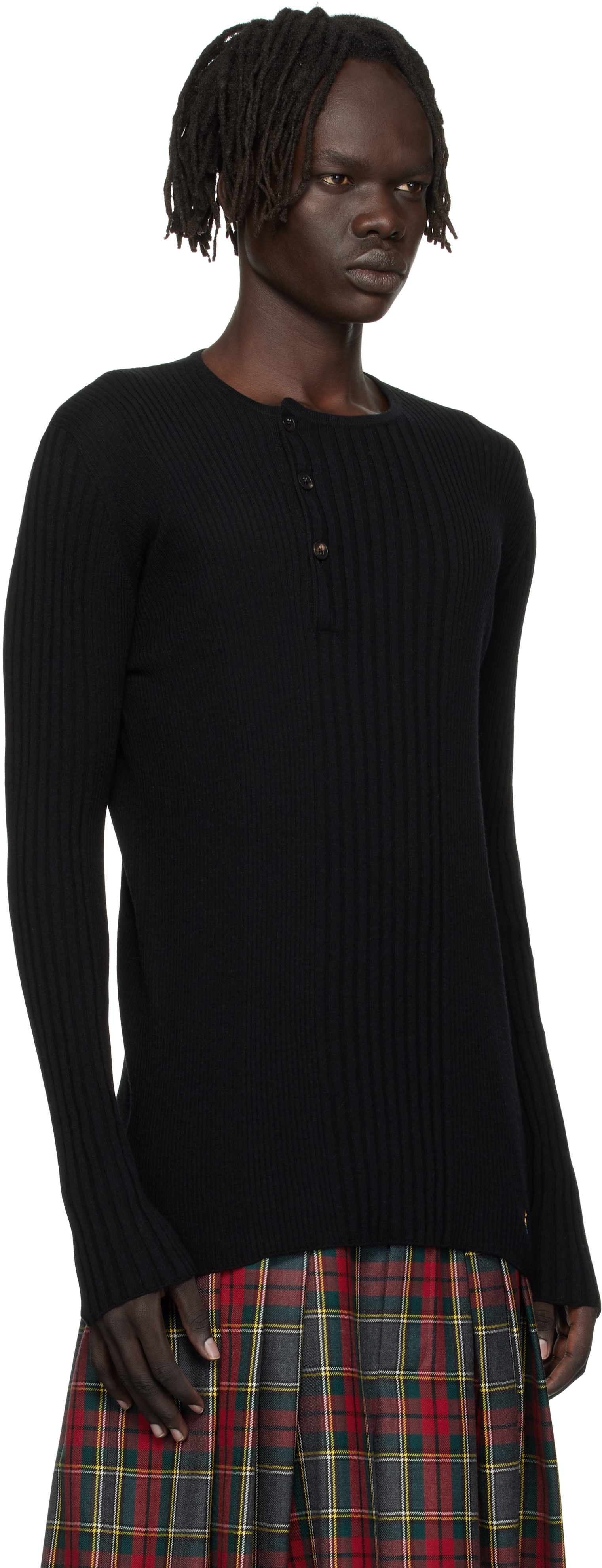 Vivienne Westwood Black Sweater With Cashmere Blend In Black