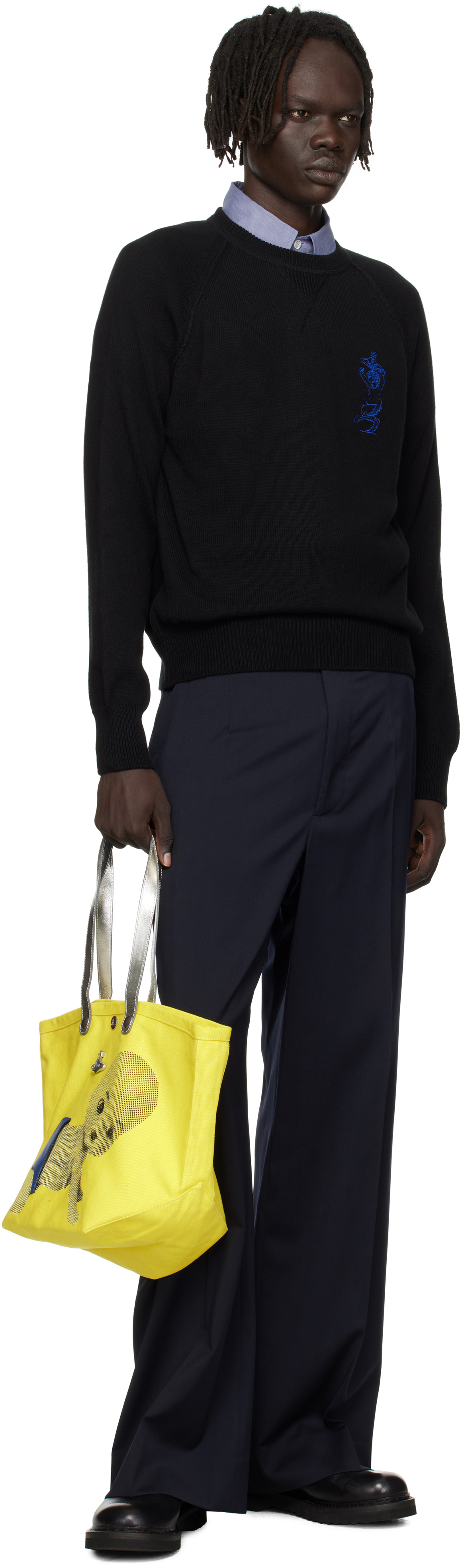 Vivienne Westwood Sweaters Blacks And Greys In Black