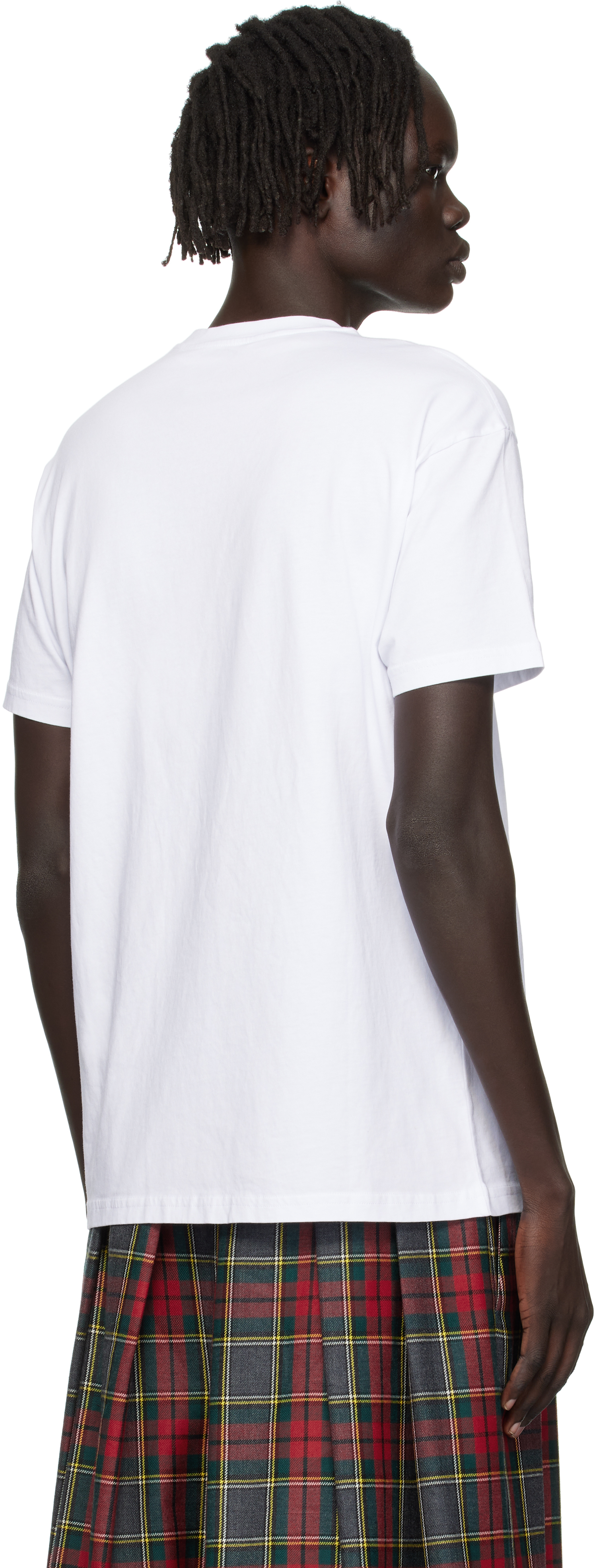 Vivienne Westwood White Classic Multicolor Orb T-shirt In White
