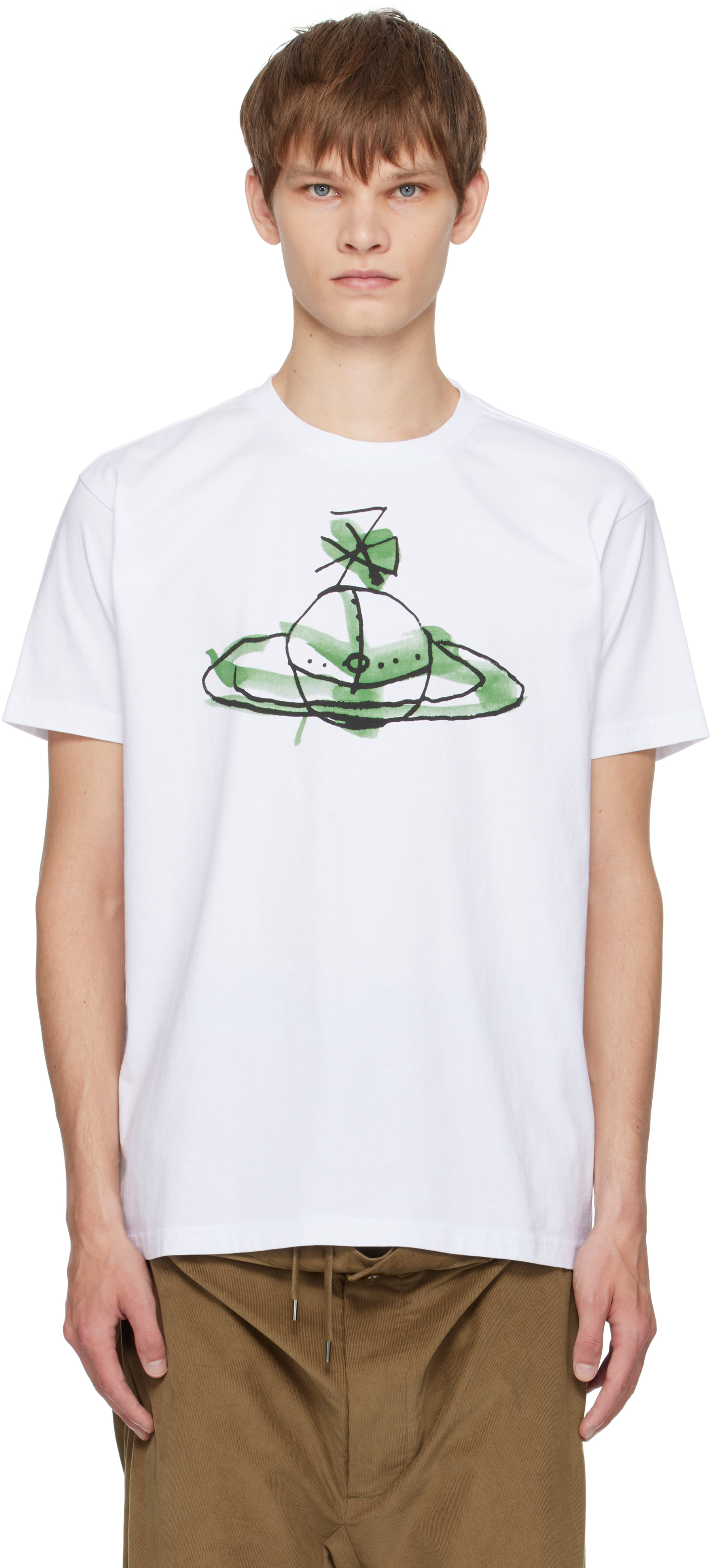 Vivienne Westwood: White Classic T-shirt | SSENSE