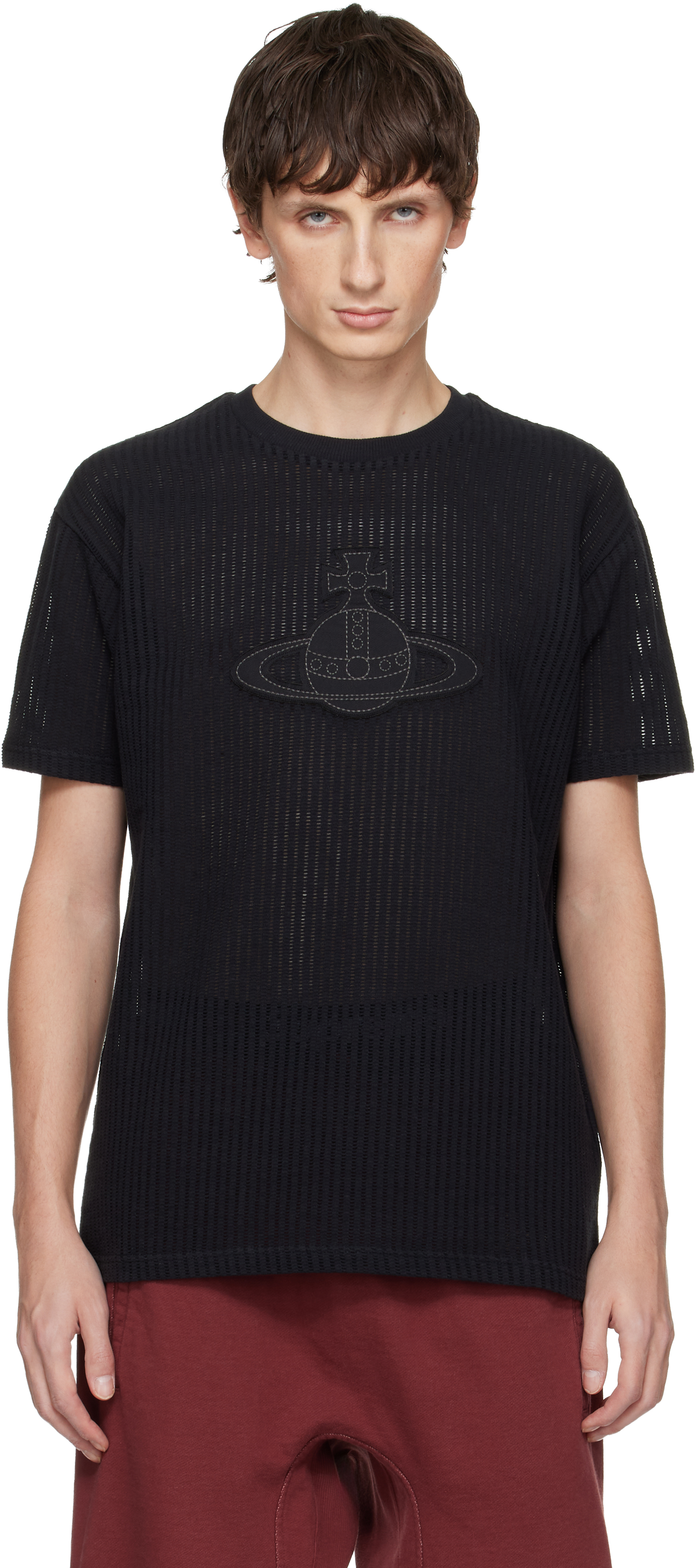 Vivienne Westwoodのブラック Orb Patch Classic Tシャツがセール中