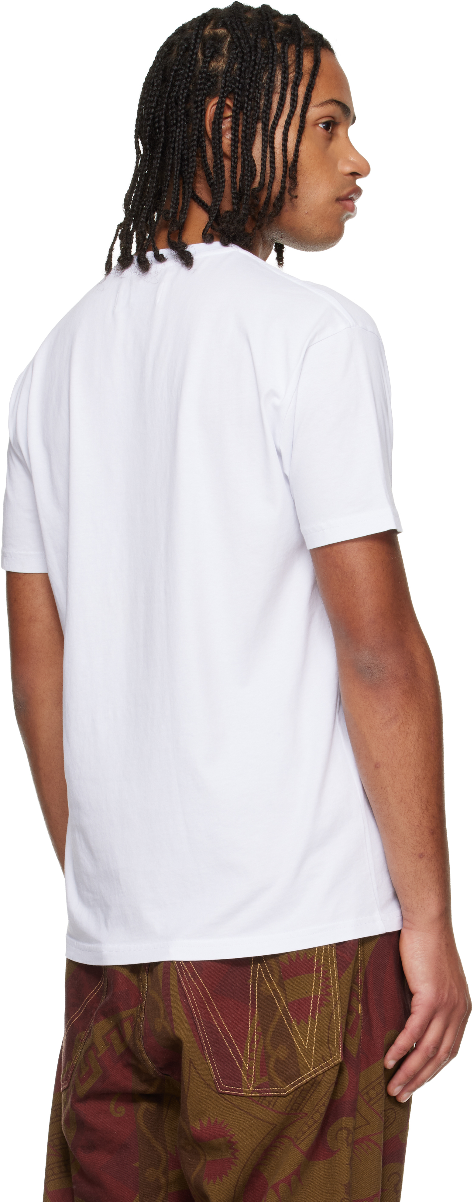 Vivienne Westwood White Paris Orb Classic T-shirt In White