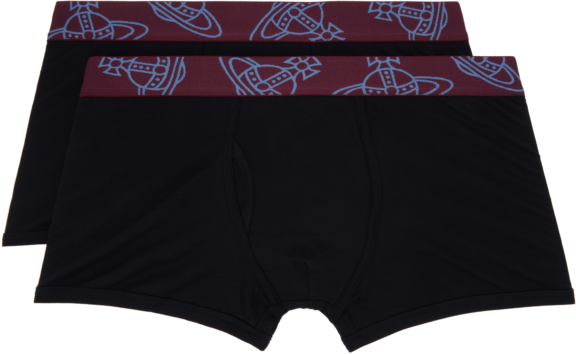 Vivienne Westwood Two-pack Black Band Boxer Briefs