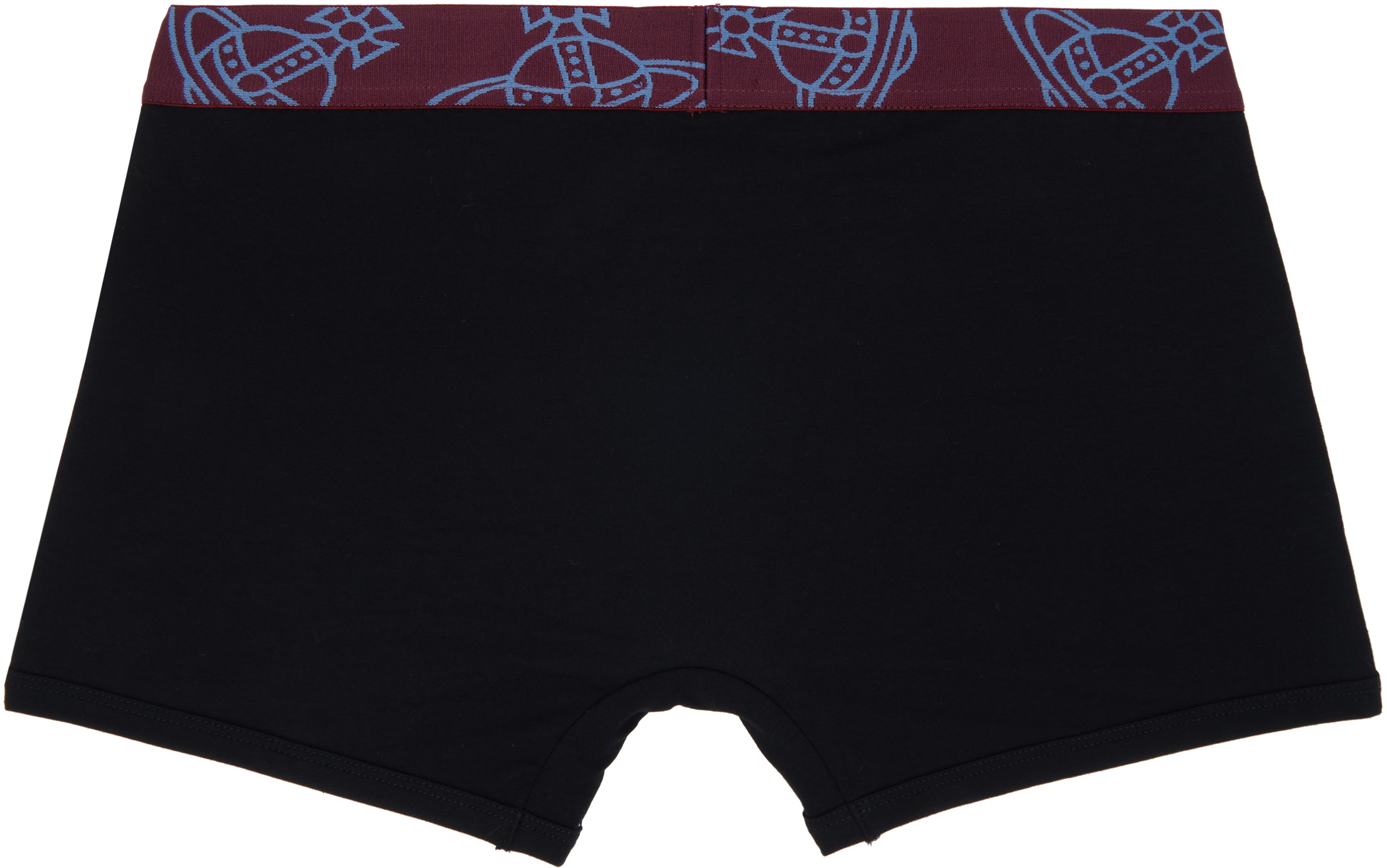 Vivienne Westwood Two-pack Black Band Boxer Briefs In Black