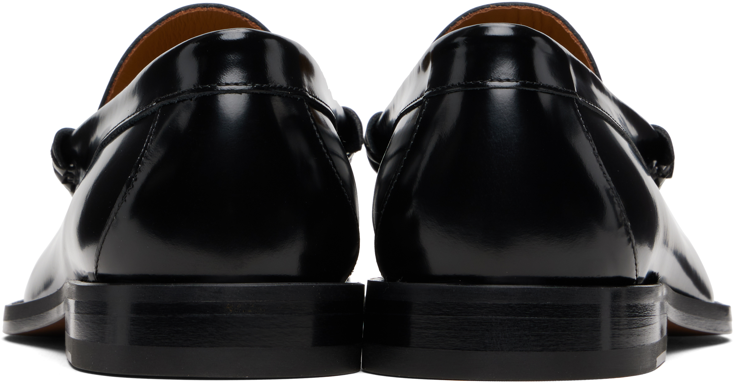 Vivienne Westwood Black Tuesday Coin Loafers In Black