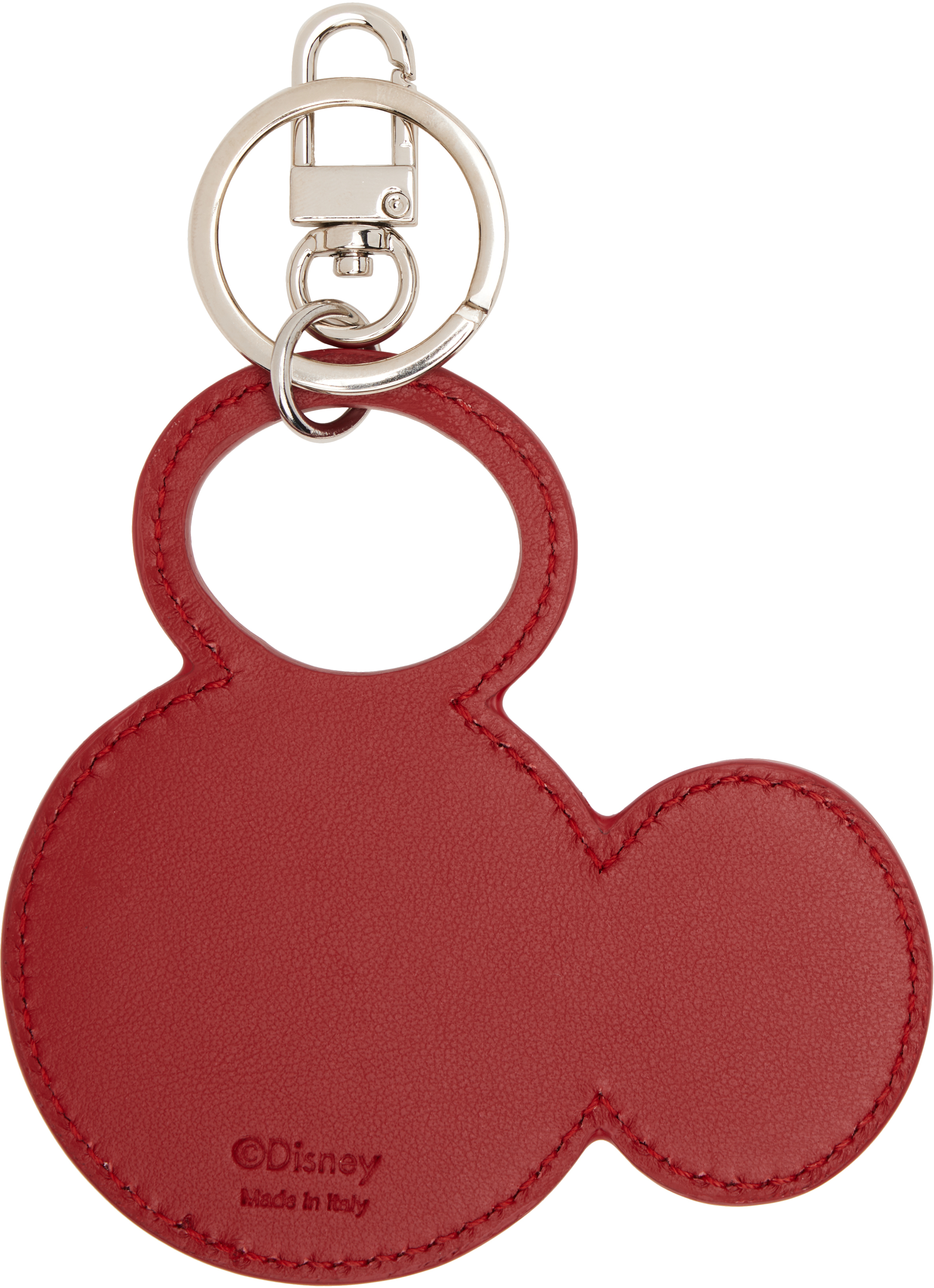 Coperni Red Disney Mickey Keychain In Red