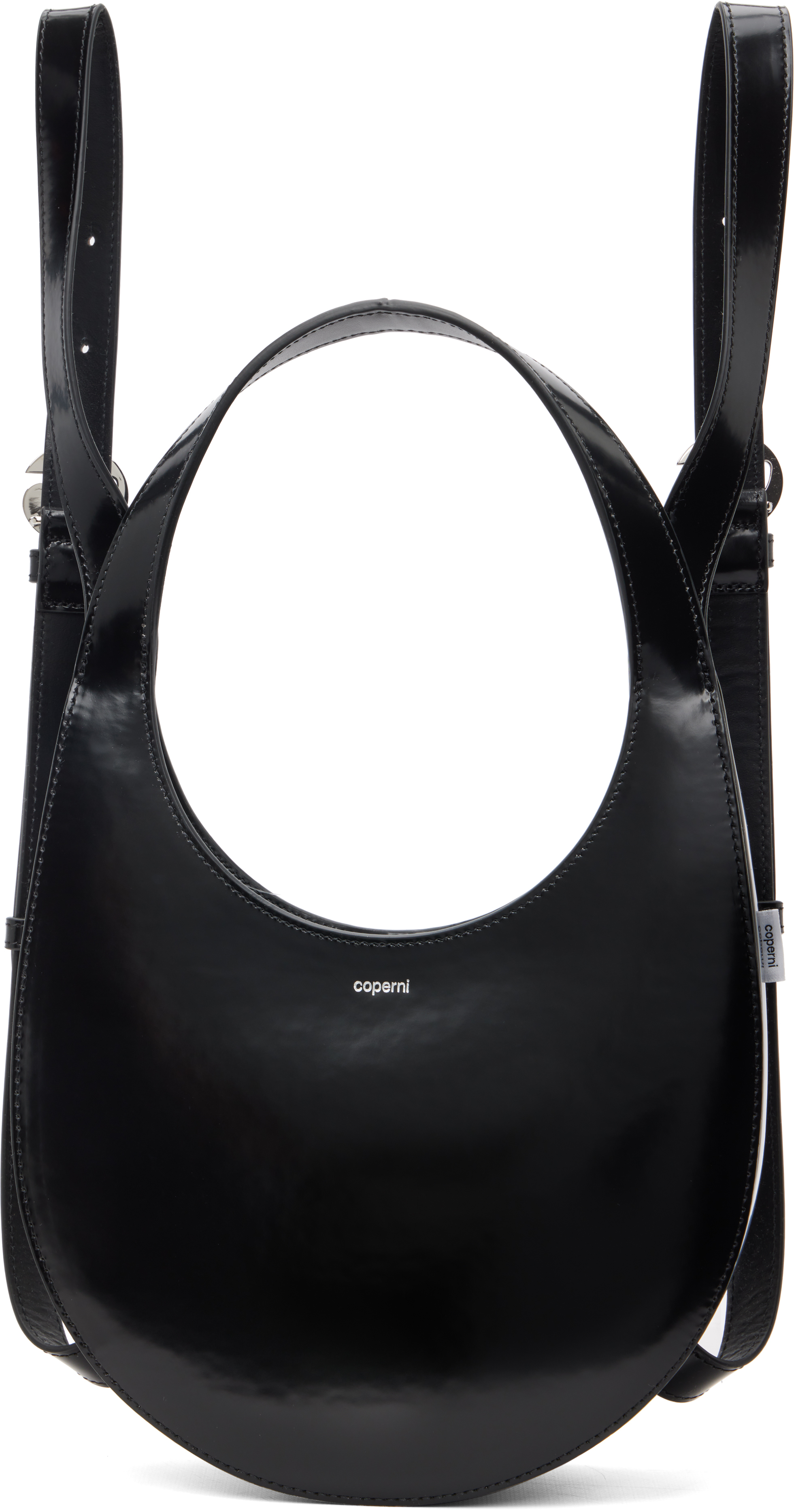 Coperni: Black Swipe Backpack | SSENSE