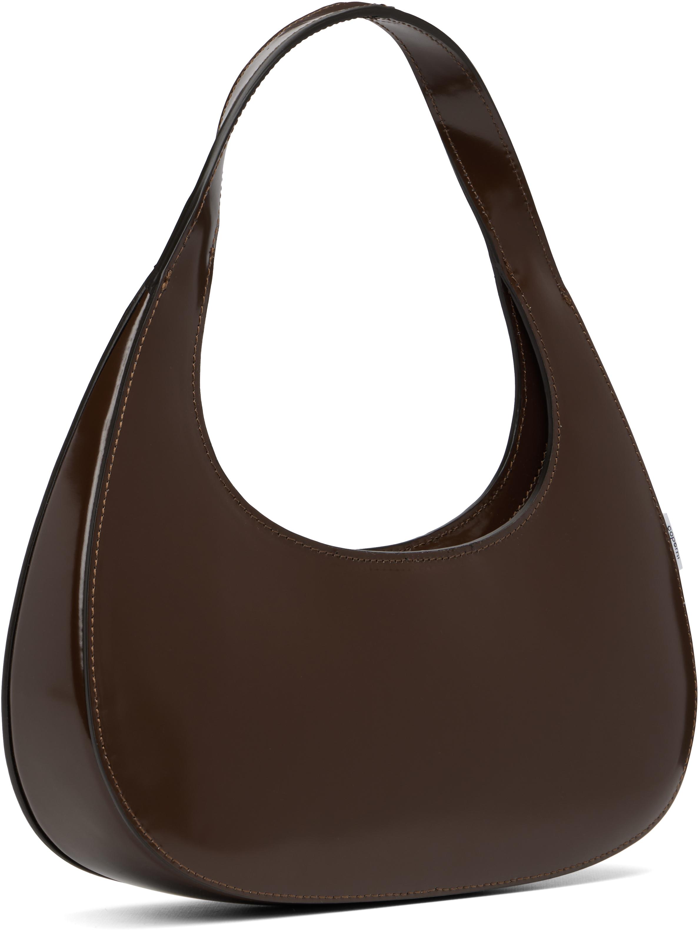 Coperni Brown Slim Swipe Baguette Bag In Brown