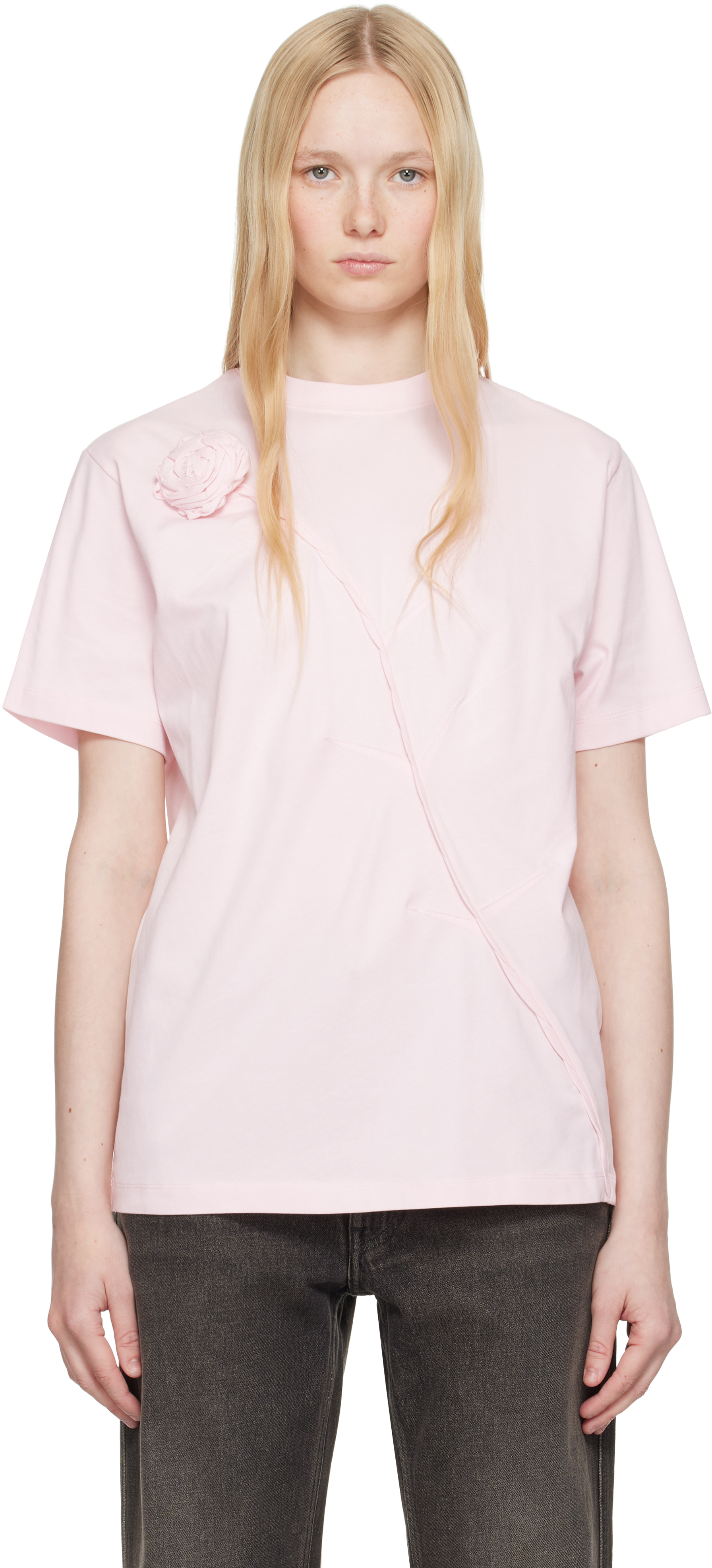 White Disney Rose T-shirt