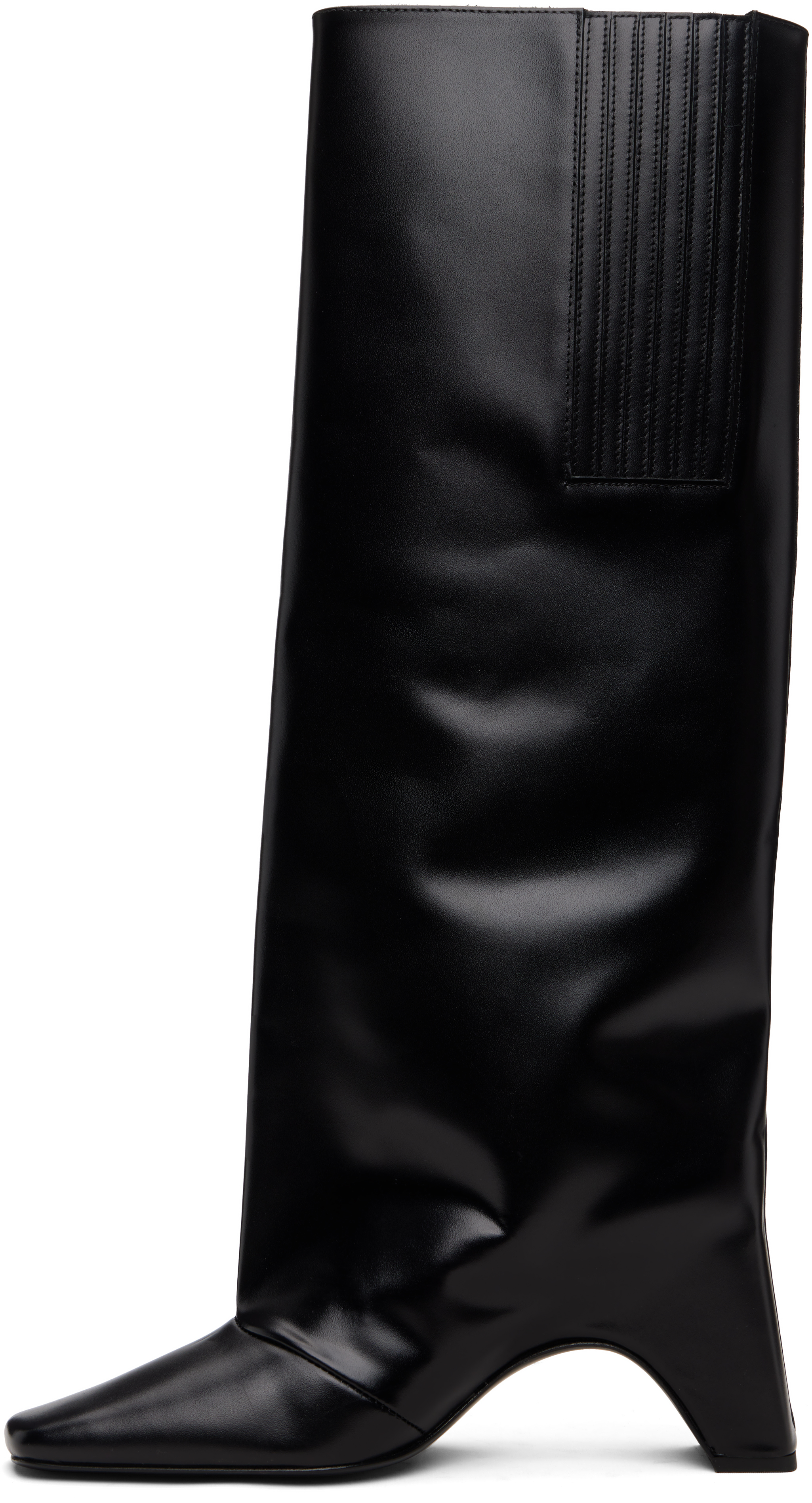 Coperni Black Bridge Tall Boots In Black