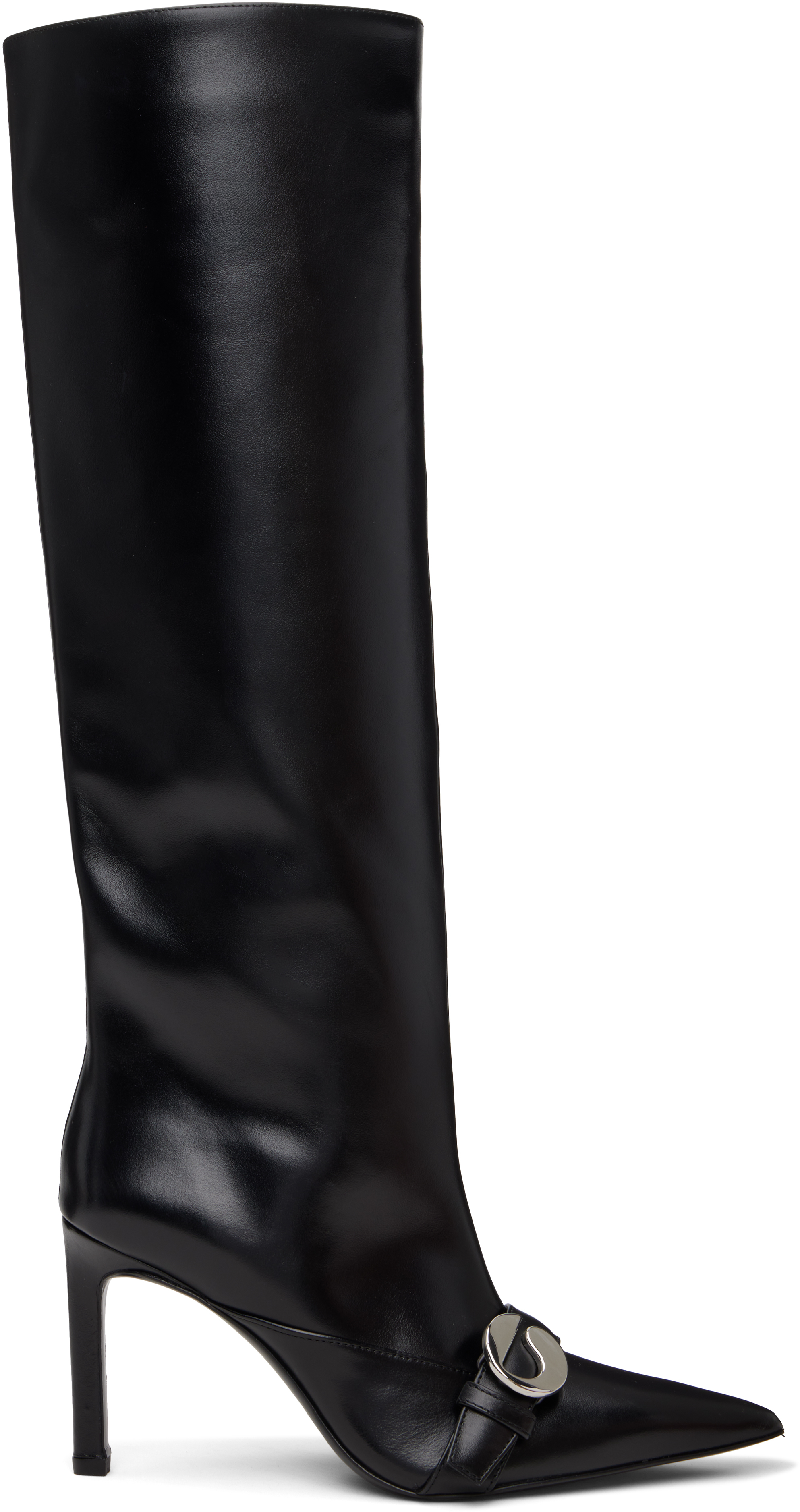 Coperni Knee-high Boots With Pointed Toes In Multi