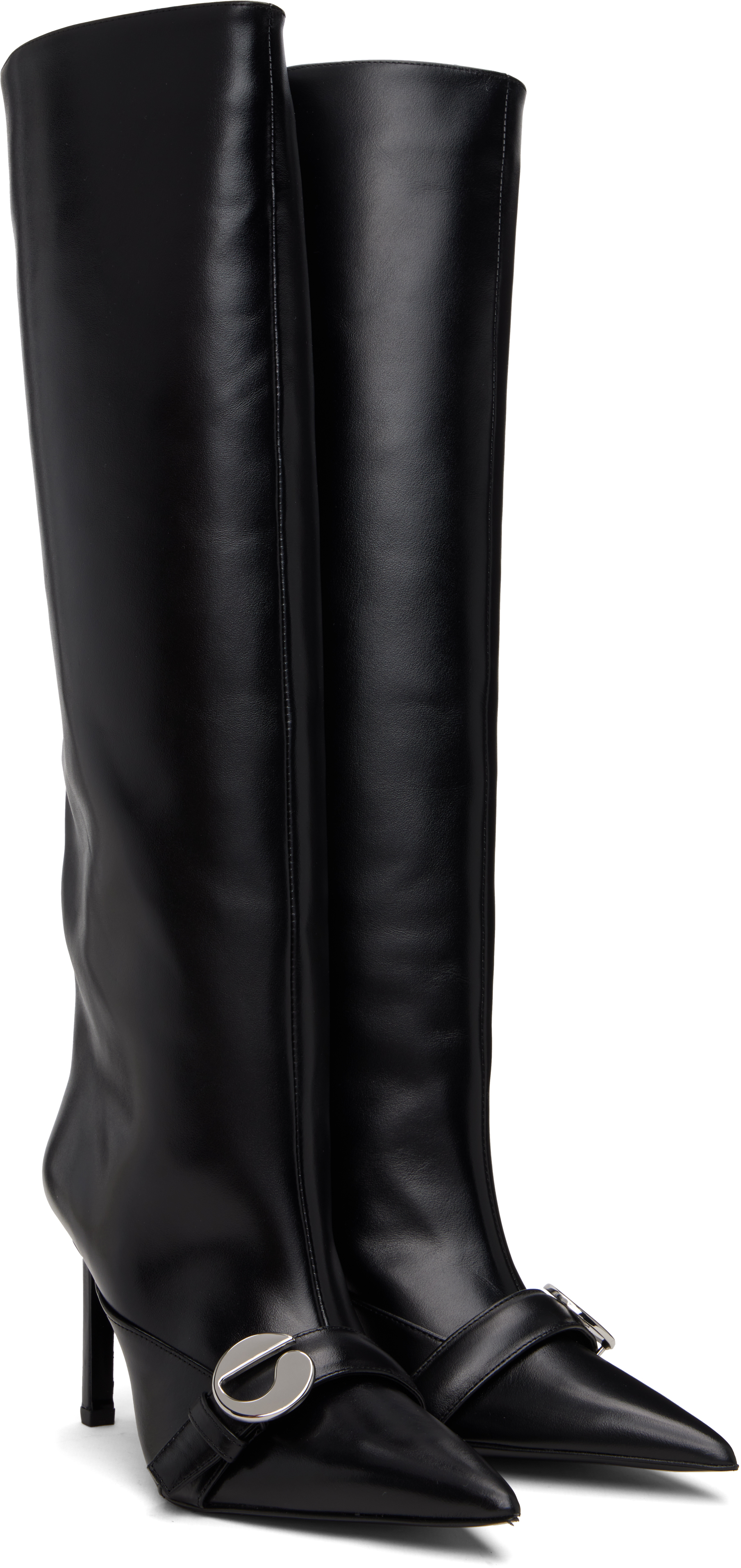 Coperni Knee-high Boots With Pointed Toes In Multi