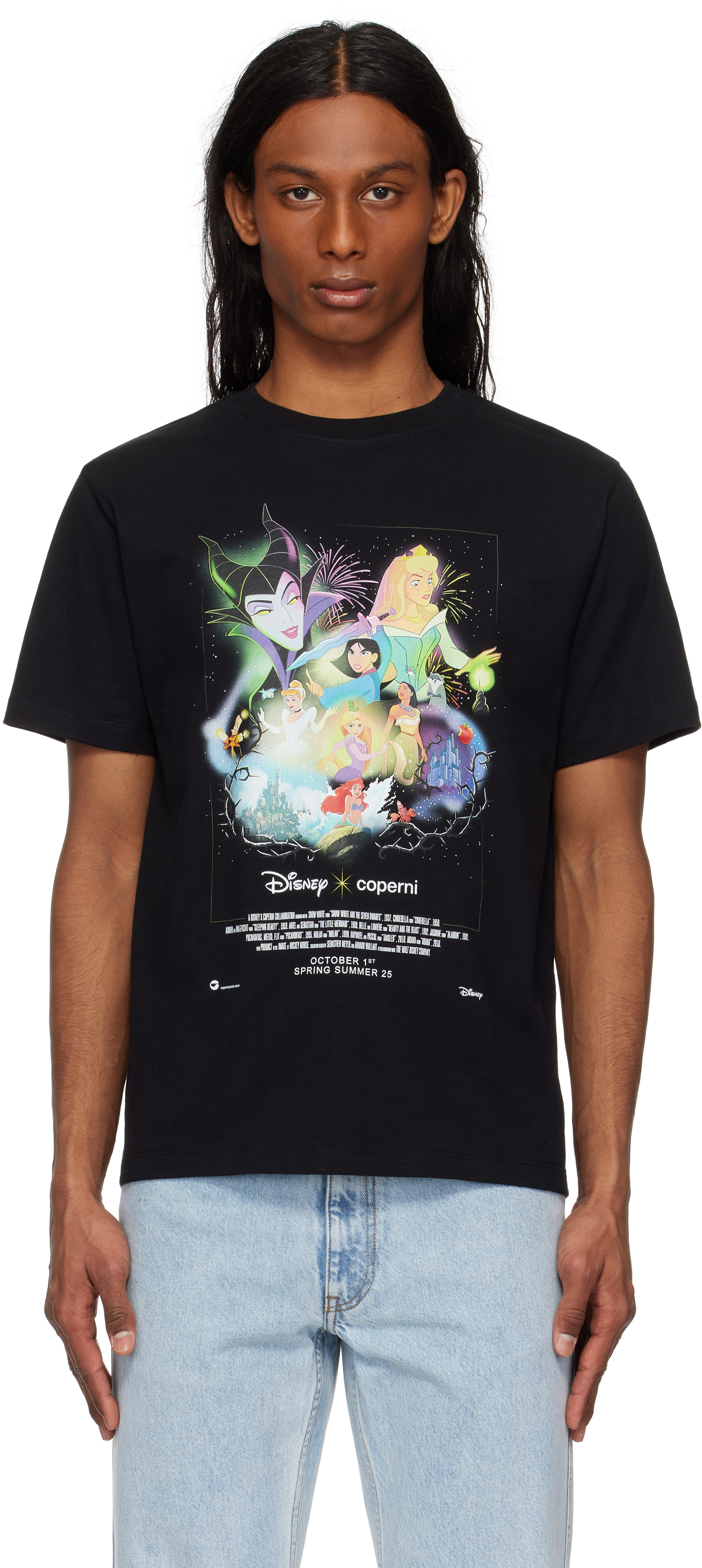 Black Disney Collector Boxy T-shirt