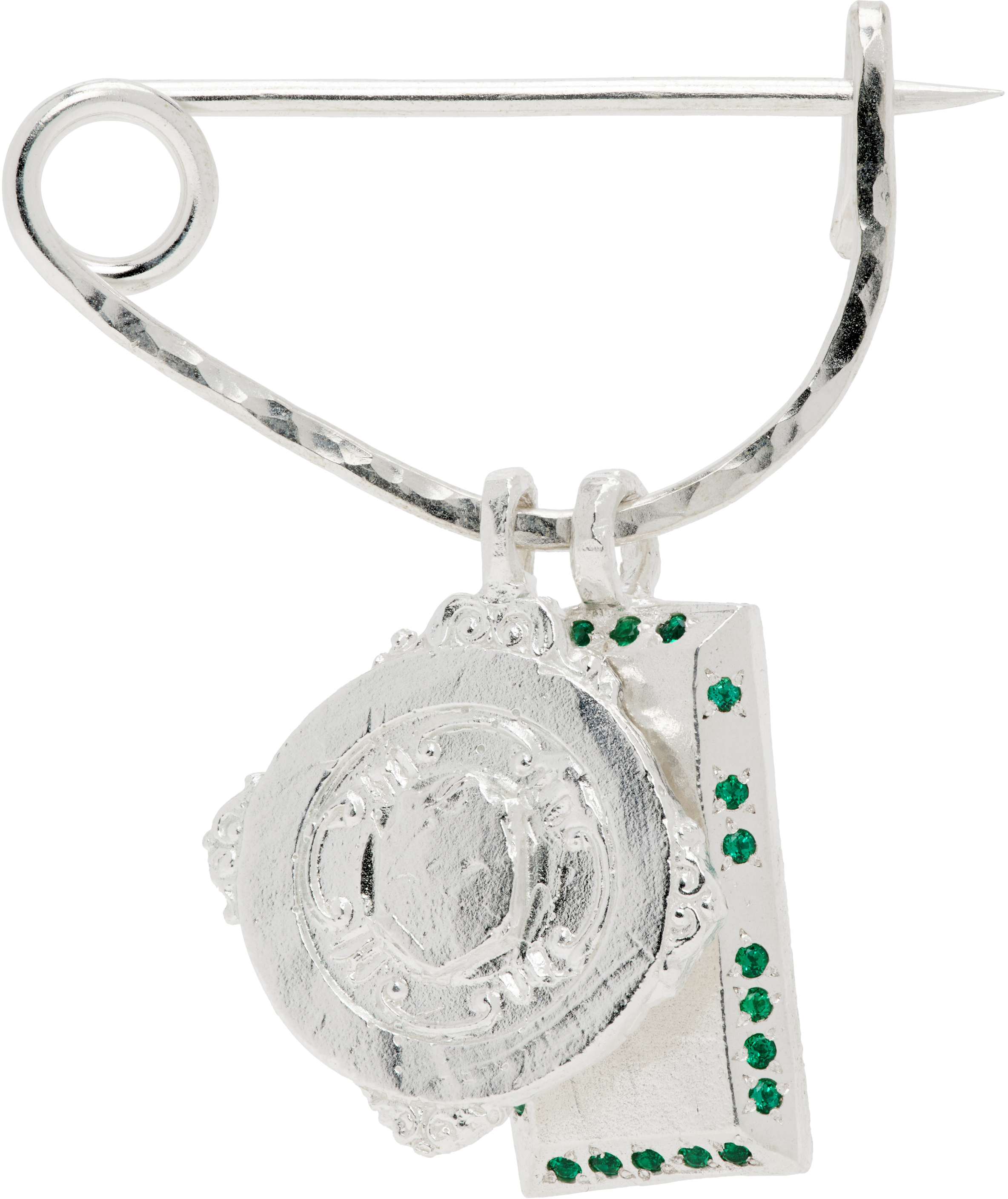 SSENSE Exclusive Ingot Medal Brooch