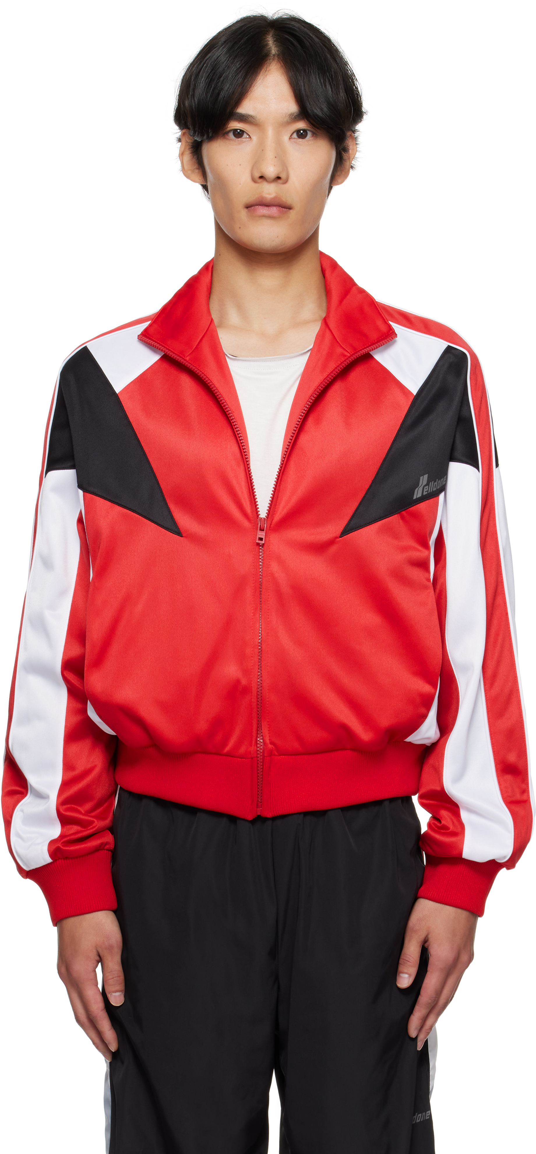 Red 'Se11done' Track Jacket