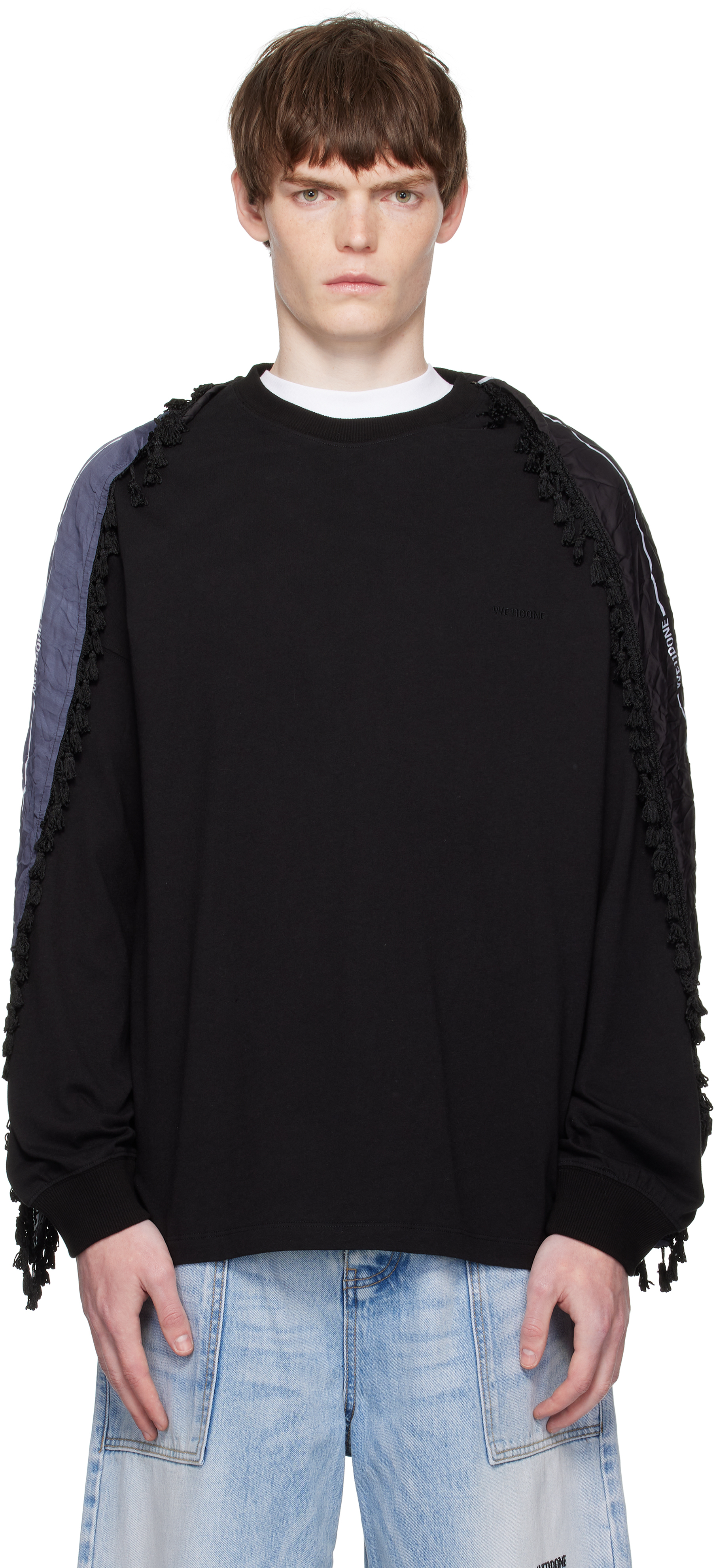 Black Bandana Scarf T-shirt