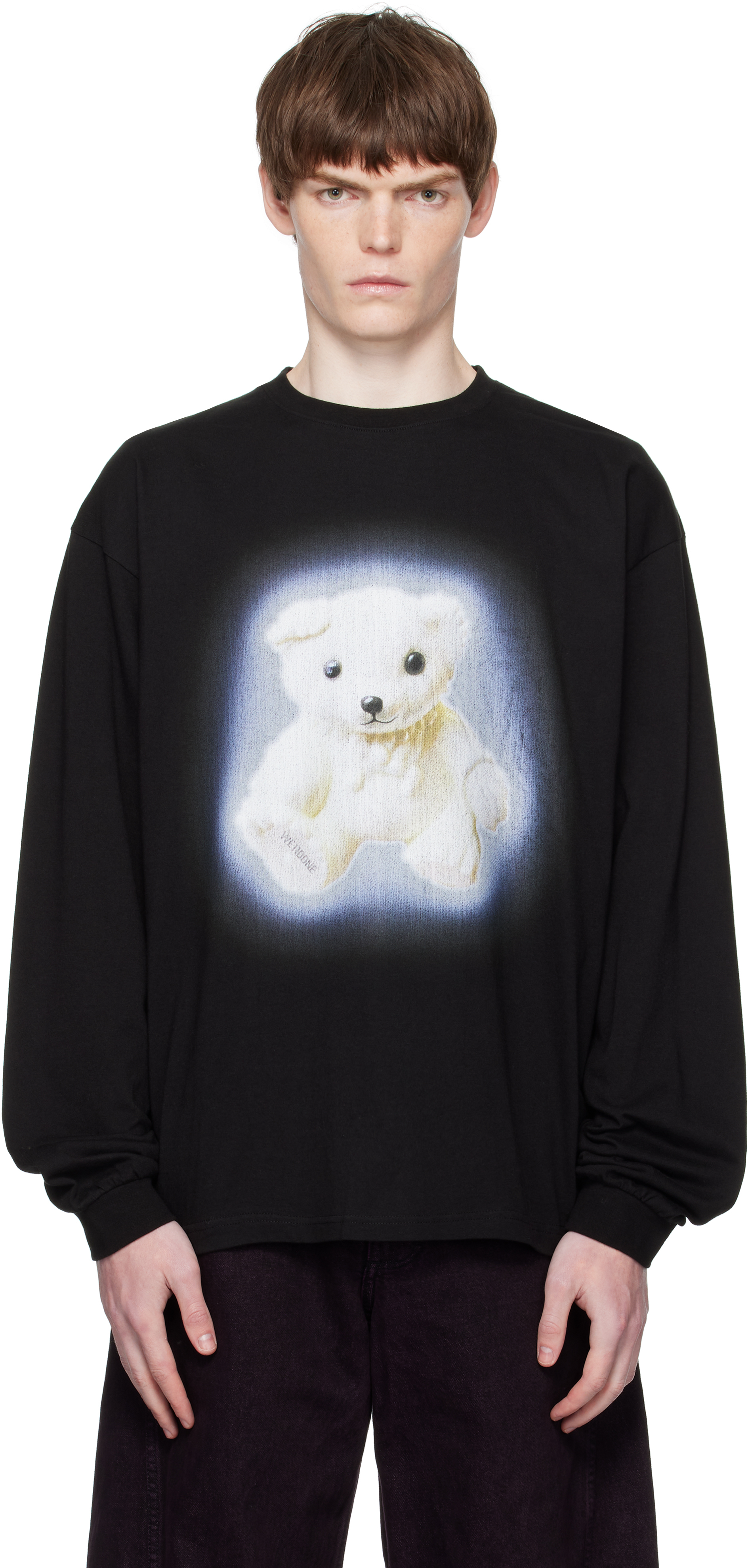 Black Glow Teddy Long-Sleeved T-shirt