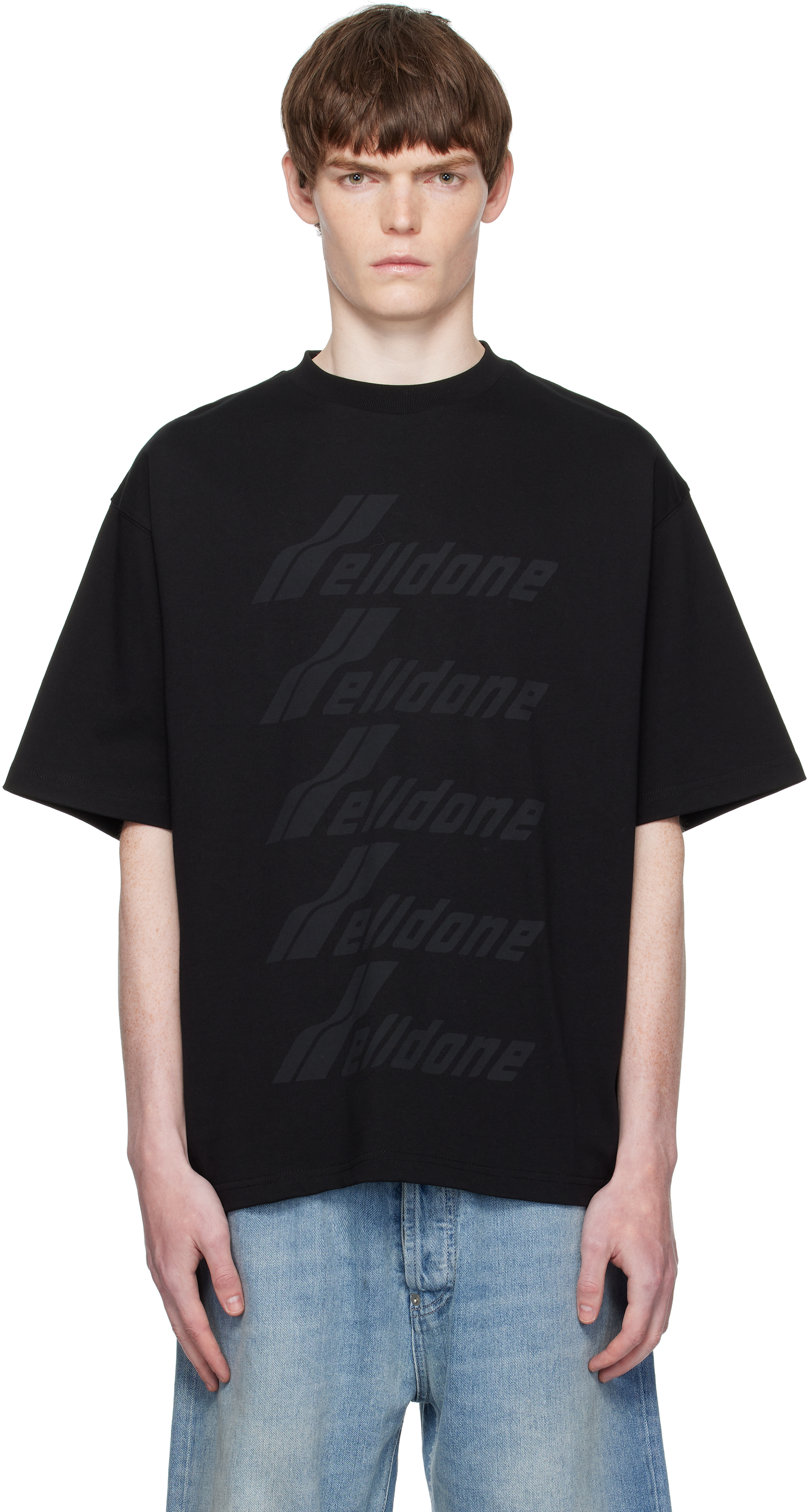 【WE11DONE】 WELLDONE Front Logo T-Shirt (4 Colors) We11done - Welldone Front Logo T-shirt | HBX - Globally