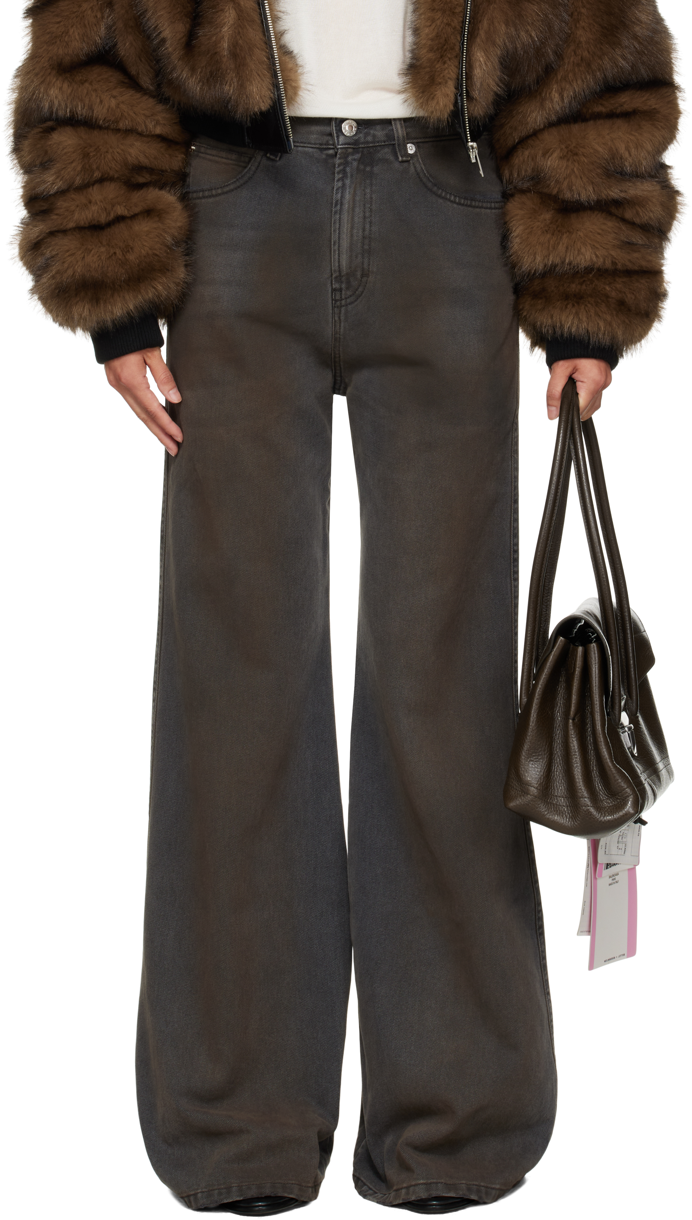 Lu'u Dan Gray Phat Xl Jeans In Gray