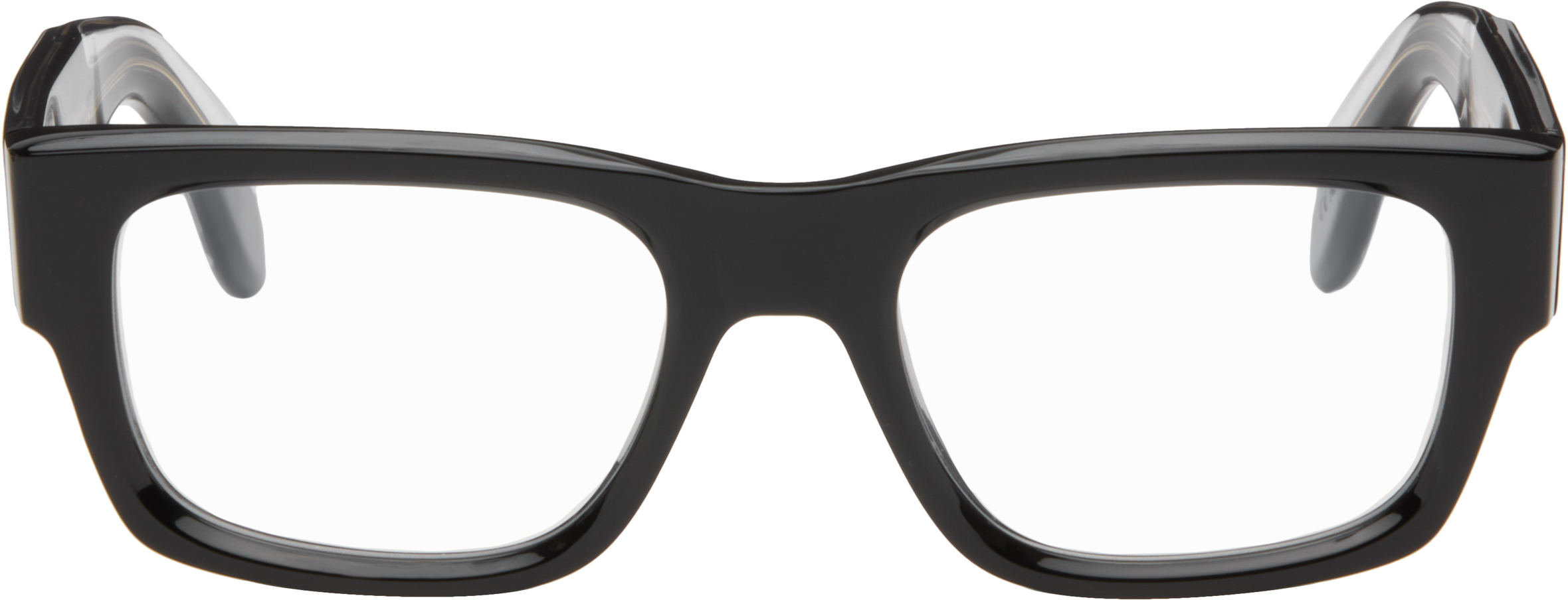 Black 9043 Rectangle Optical Glasses