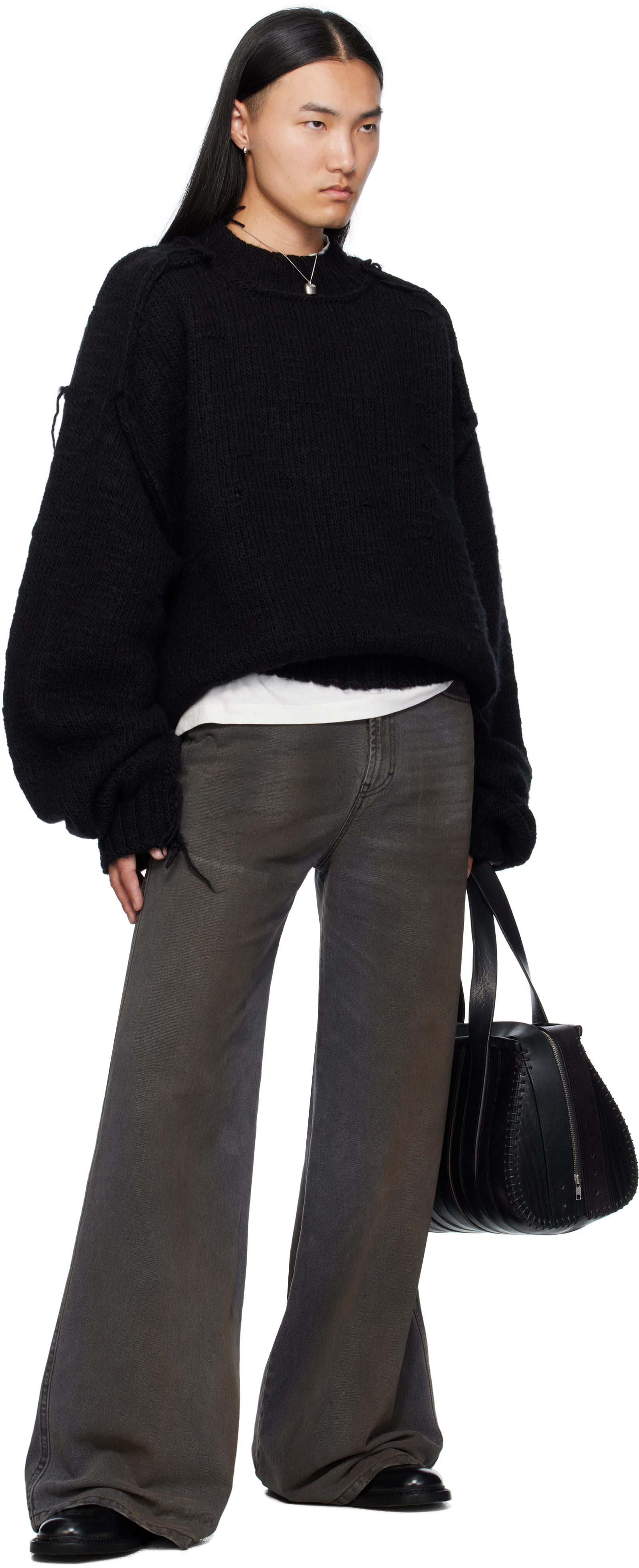 Lu'u Dan Gray Phat Xl Jeans In Gray