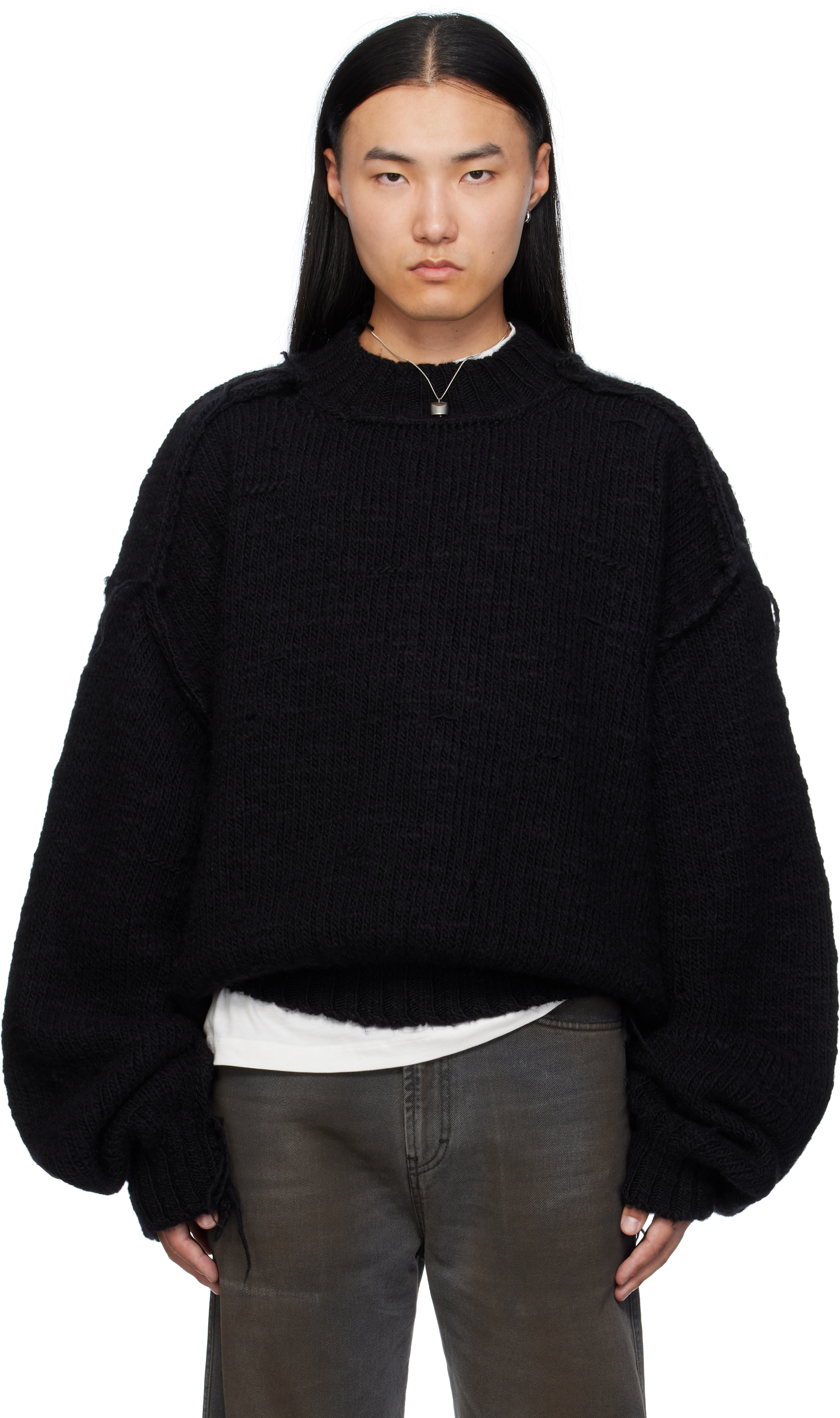 トップス DAN Ds Knit Sweater - BLACK L Fashion Tunics@ Madonna & Co | Madonna & Co