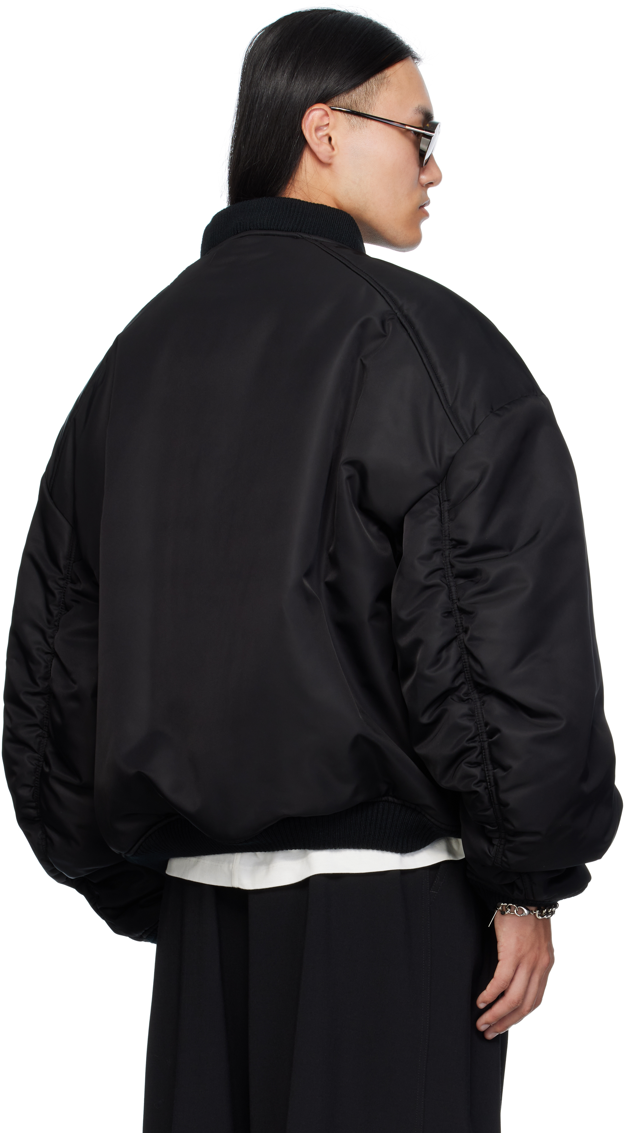 Lu'u Dan Black Unibomber Sweatshirt In Black