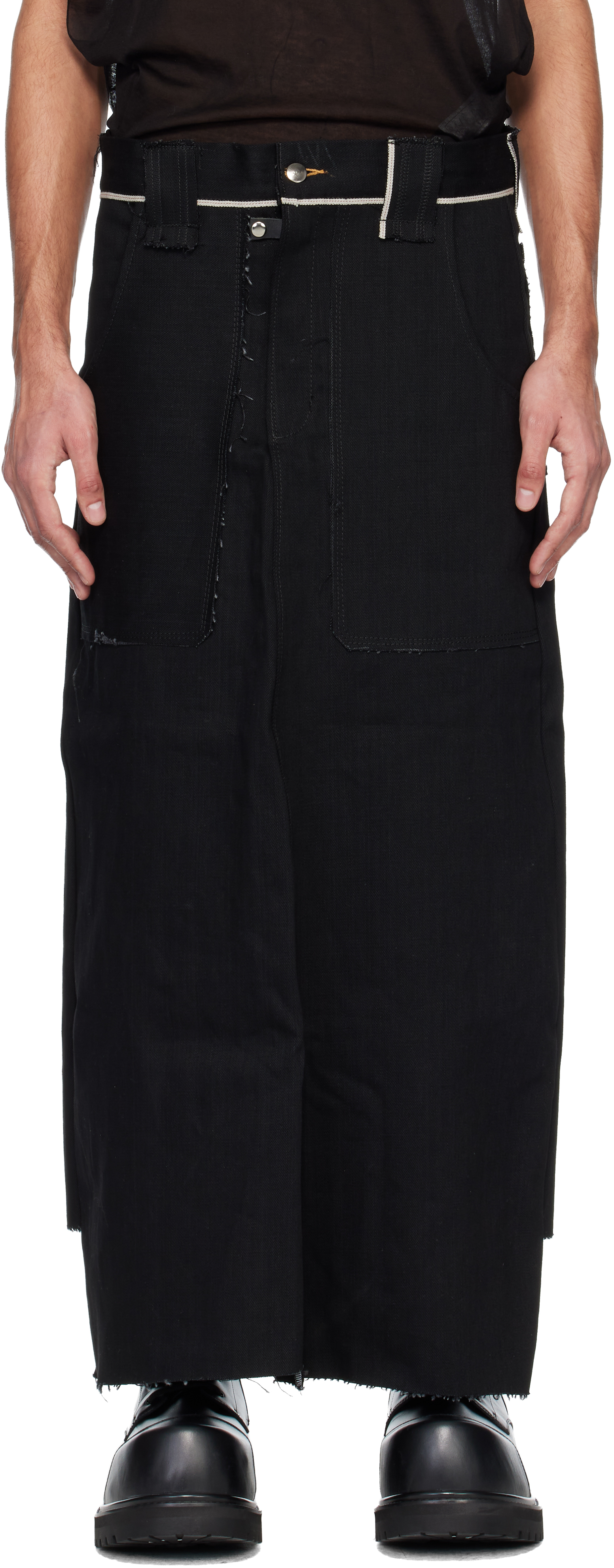Swampgod Black Boia Skirt