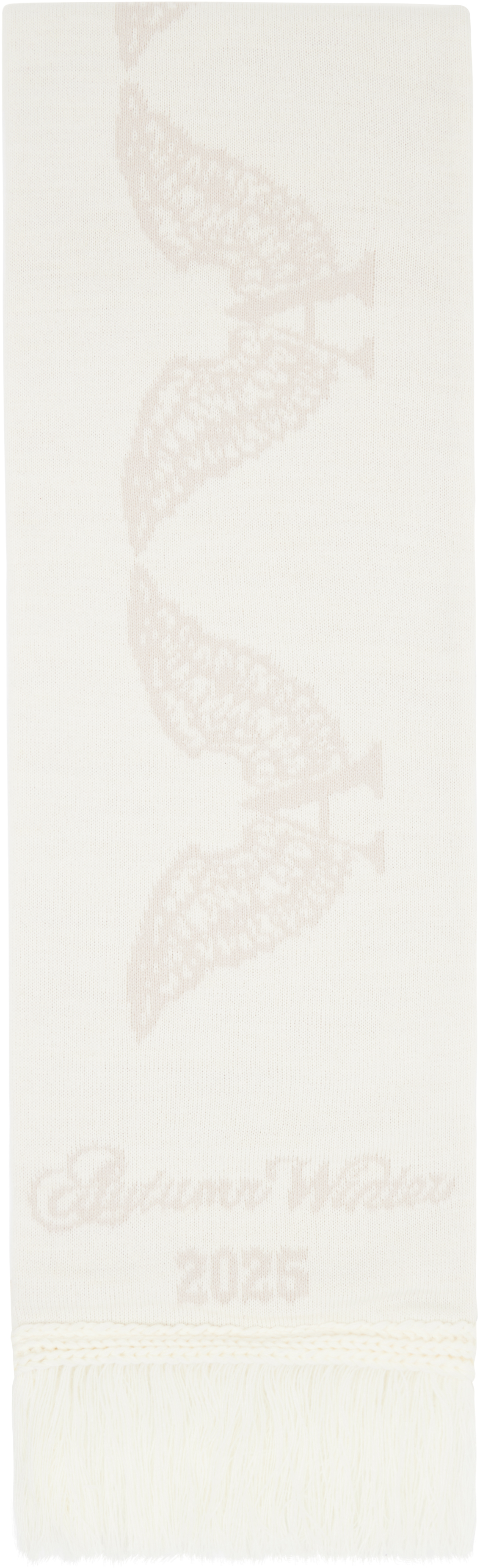 Alexander Digenova White Soccer Scarf