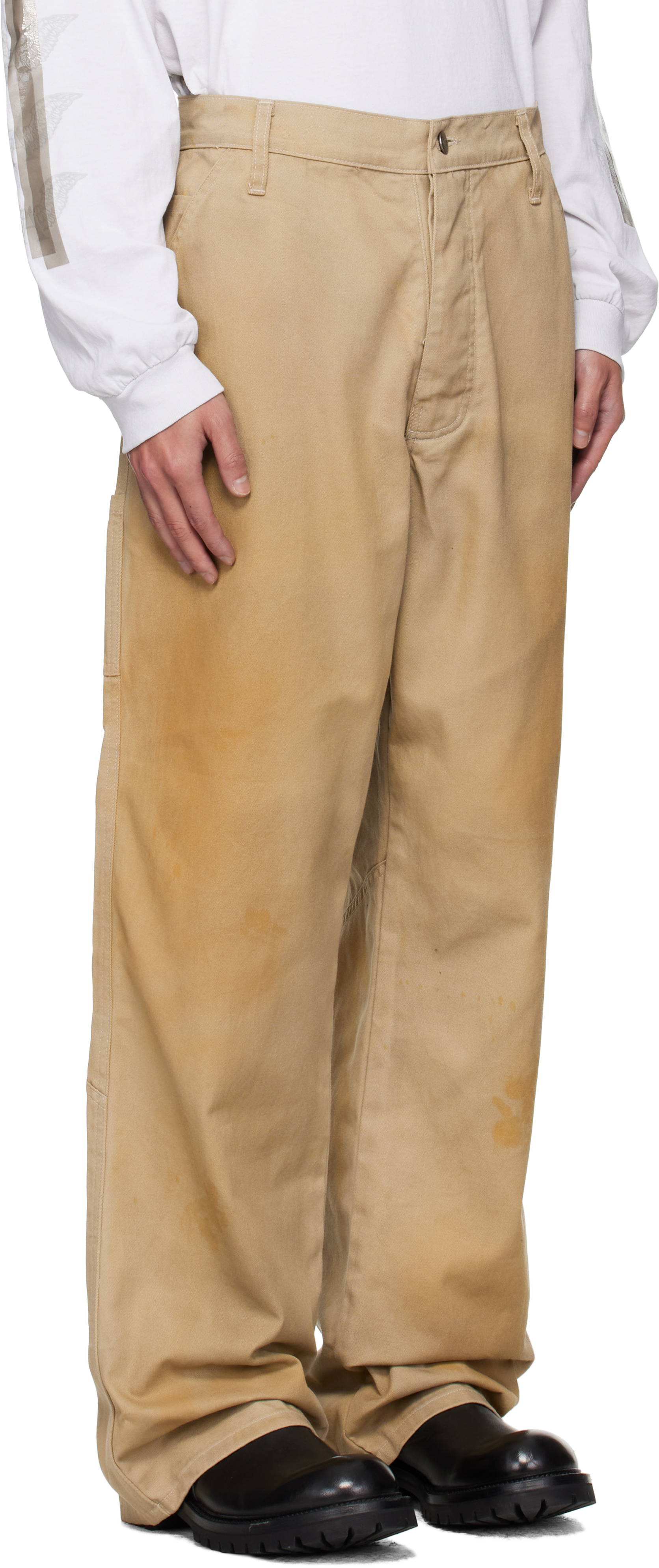 Alexander Digenova Khaki Underground Trousers