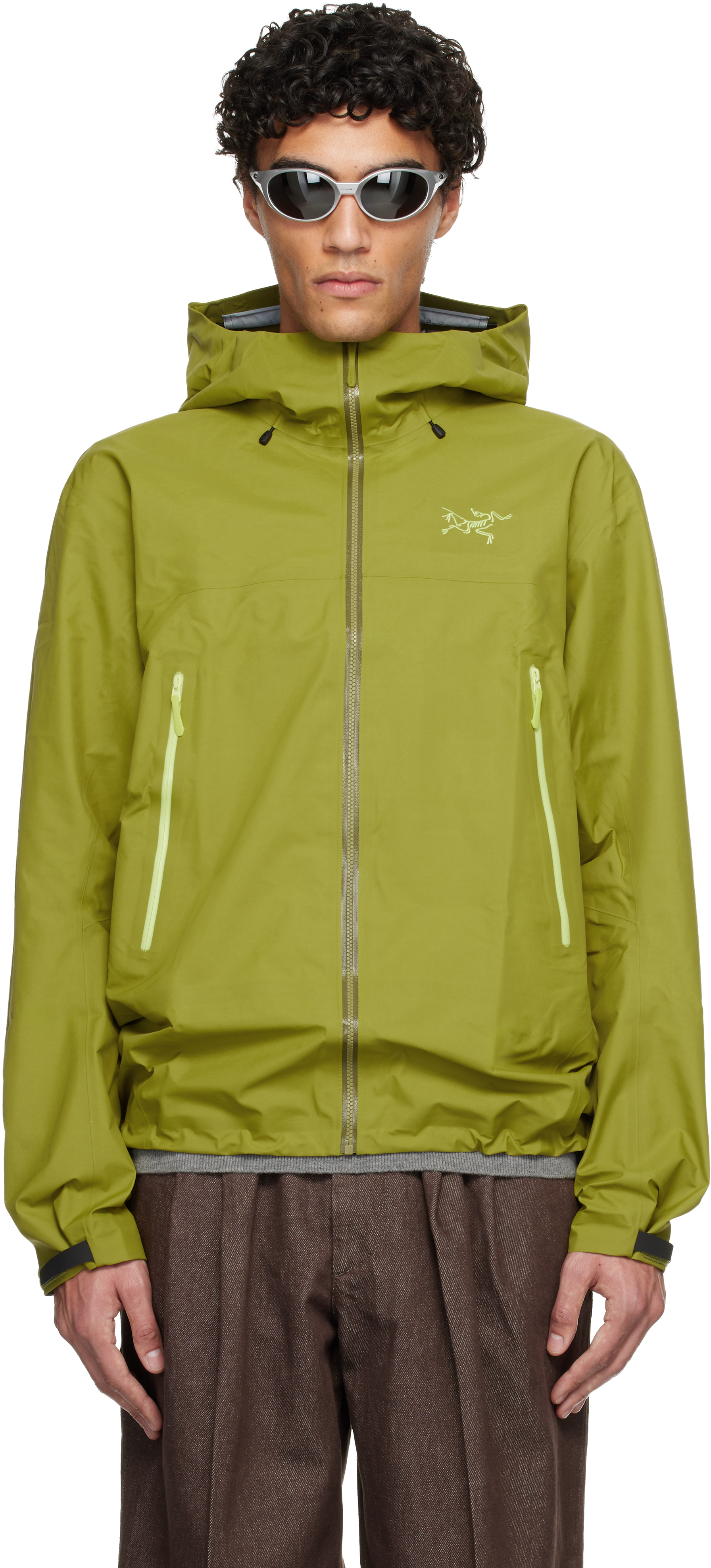 Arc'teryx: Khaki Beta SL Jacket | SSENSE