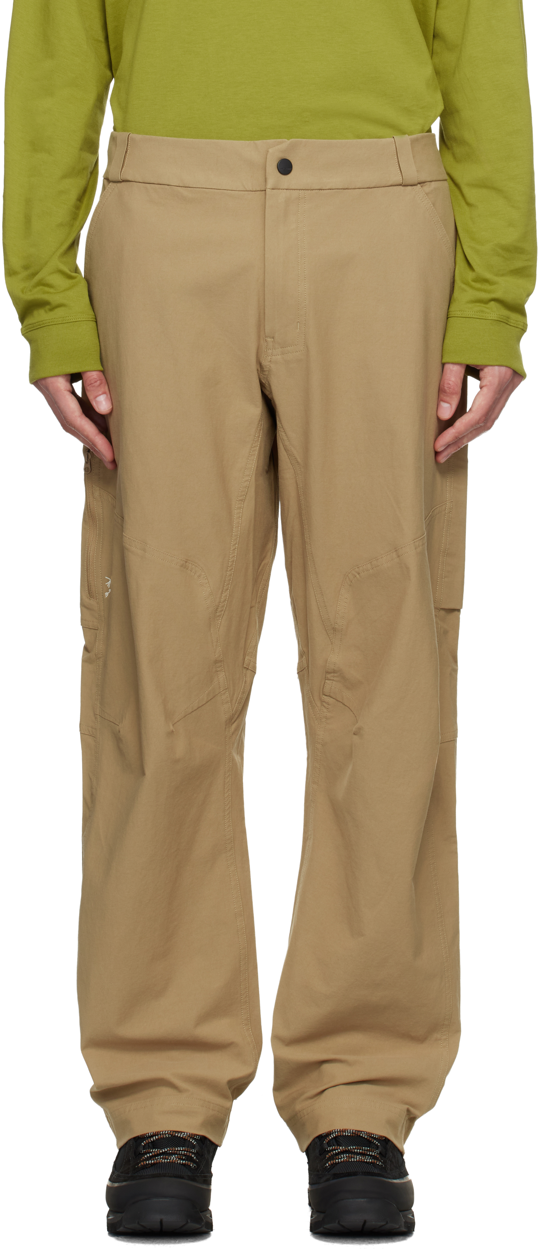 Arc'teryx: Khaki Cronin Trousers | SSENSE