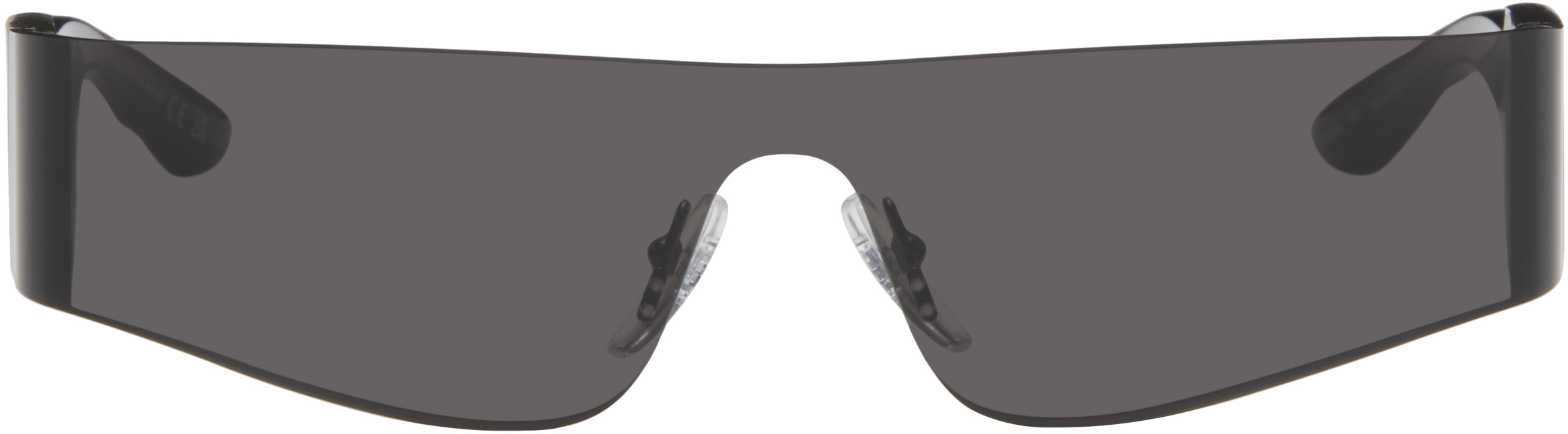 Black Wraparound Sunglasses