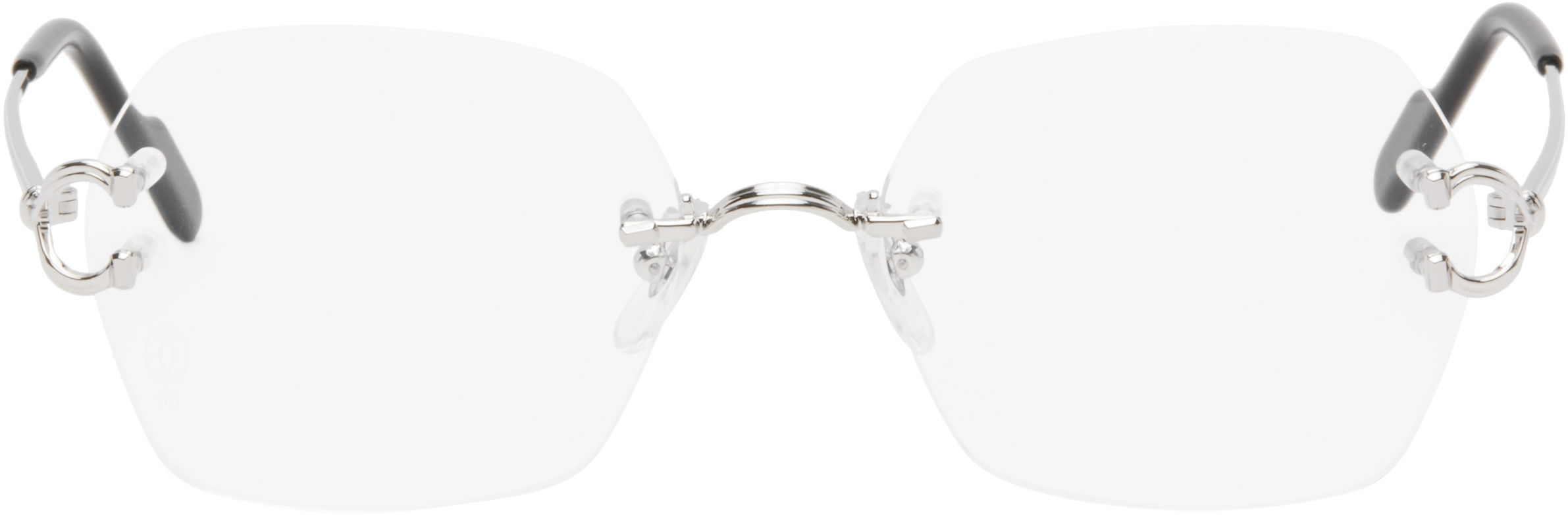 Silver 'Signature C de Cartier' Glasses
