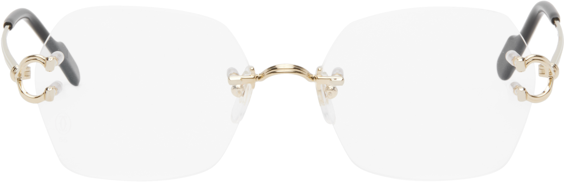 Gold 'Signature C de Cartier' Glasses