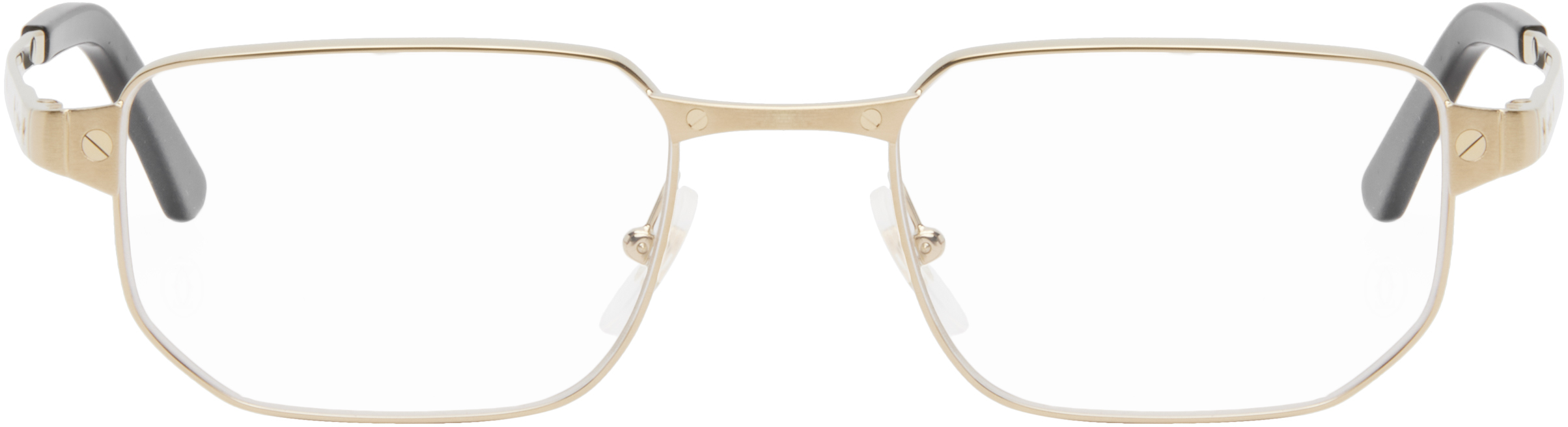 Gold 'Santos de Cartier' Glasses