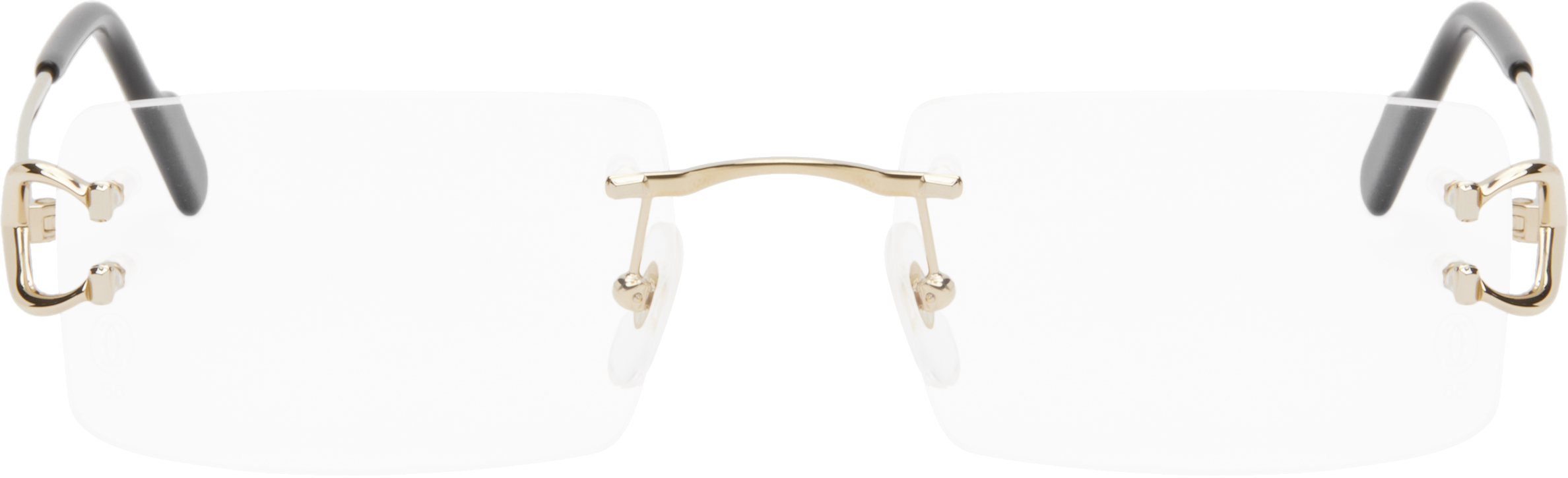 Gold 'Signature C de Cartier' Glasses