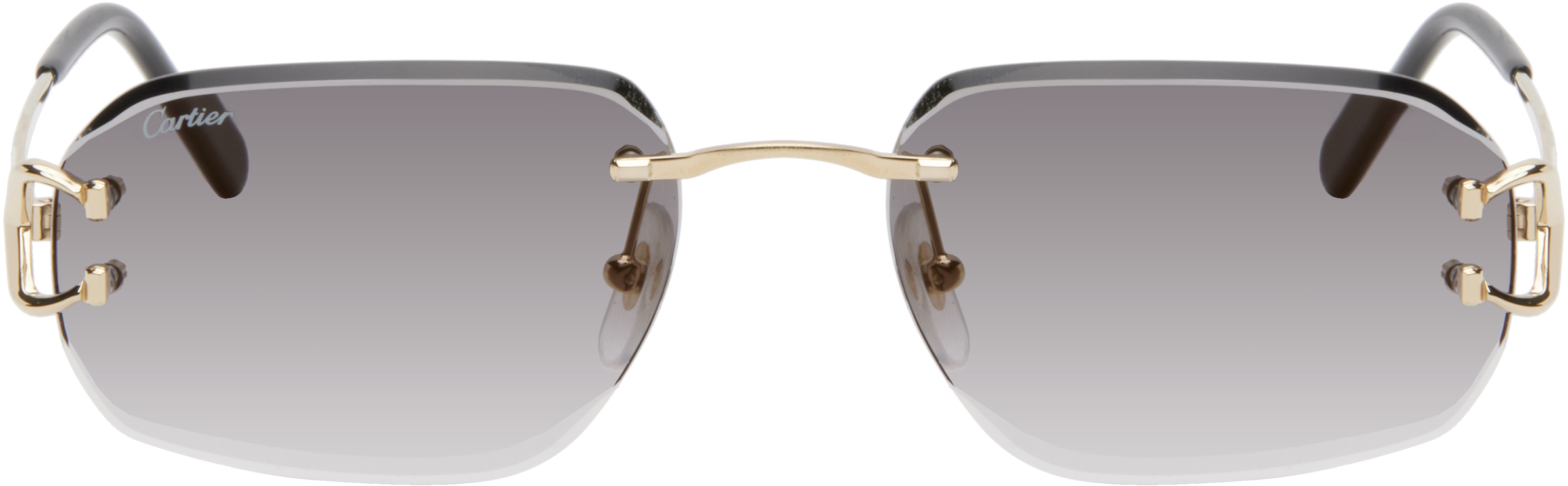 【関税込み】Cartier ゴールド Classic C de Cartier サングラス Sunglasses, Classic C de Cartier motif