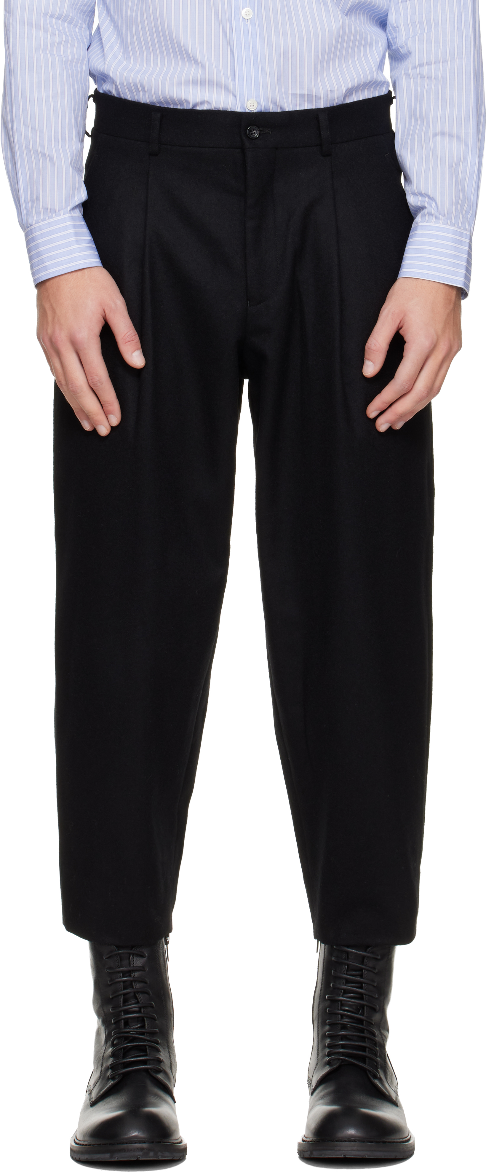 COMME des GARCONS HOMME PLUS ベルベットトラウザー comme-des-garcons-homme-plus-