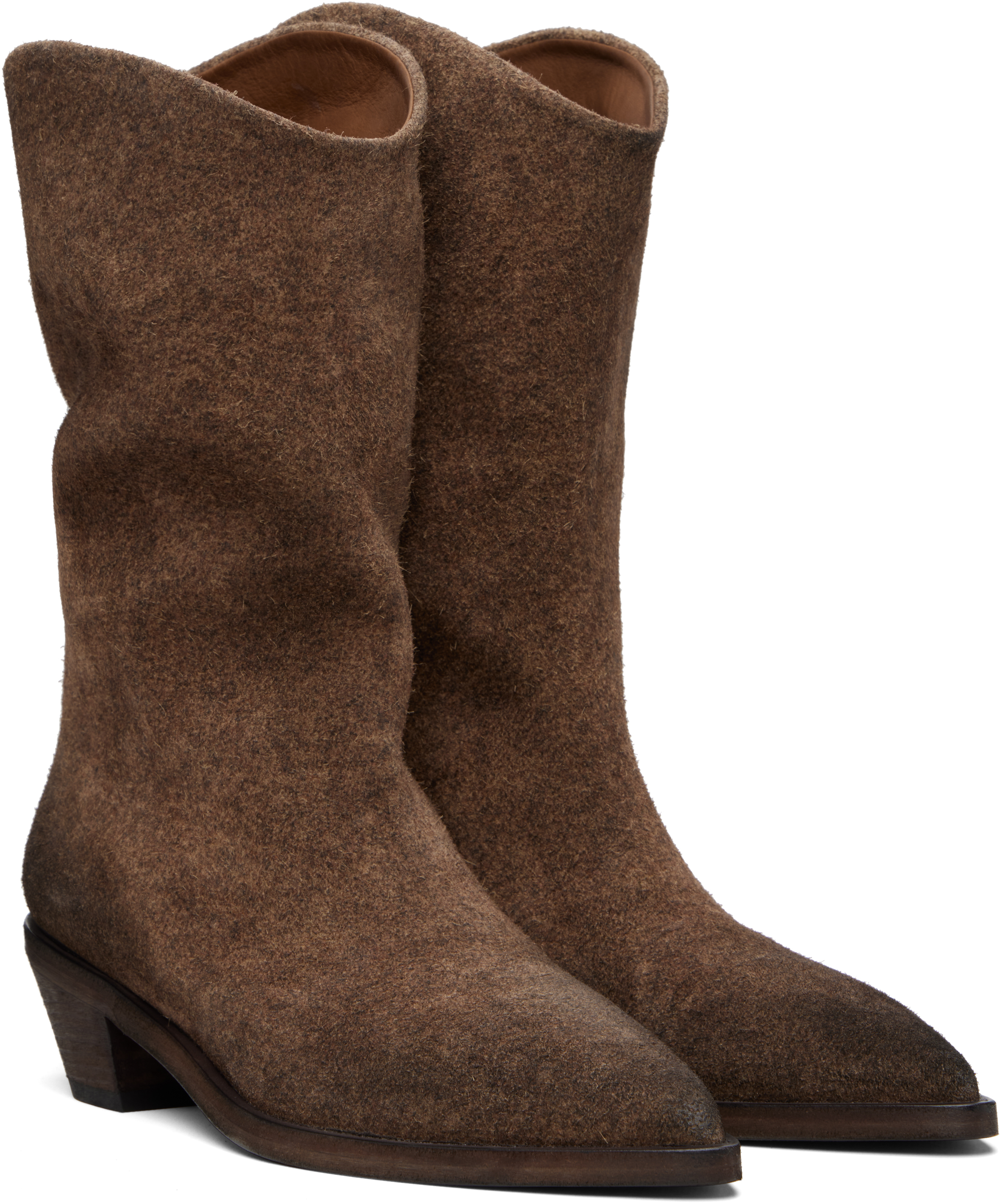 Marsèll Brown Stuzzichello Boots In Brown